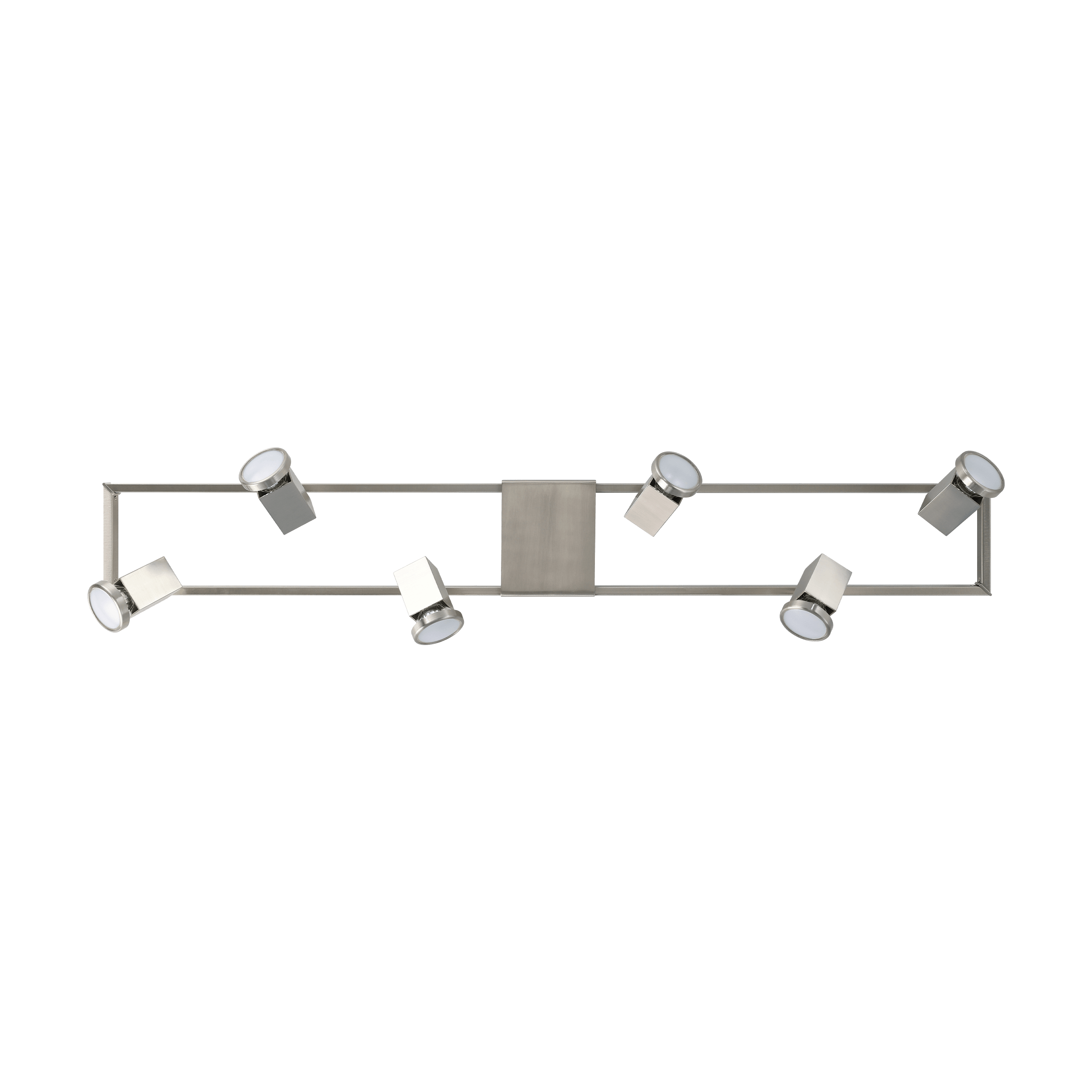 Eglo Zeraco Nickel 6 Light Bar Spotlight