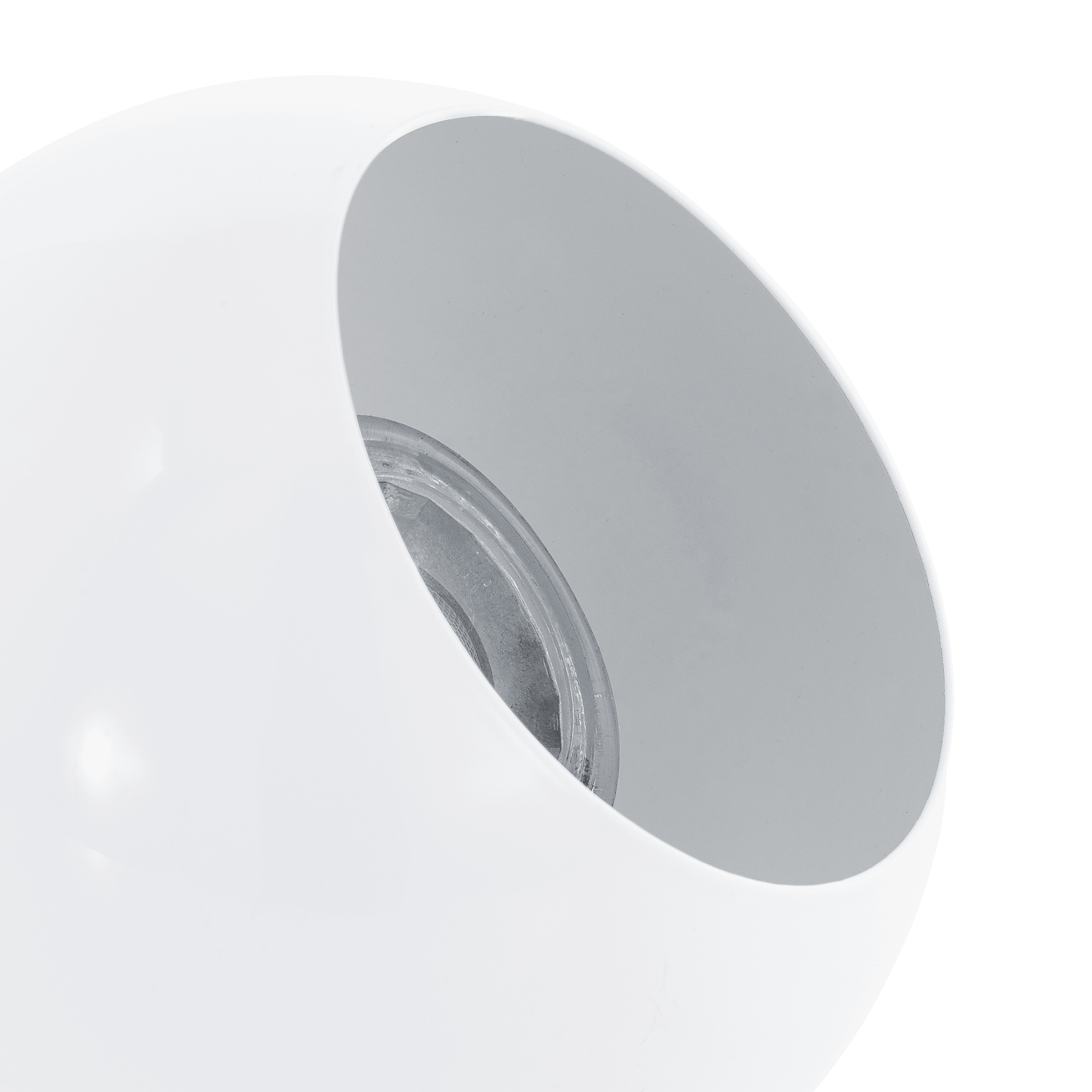 eglo petto 1 white spherical table lamp Hallway Lighting Close up