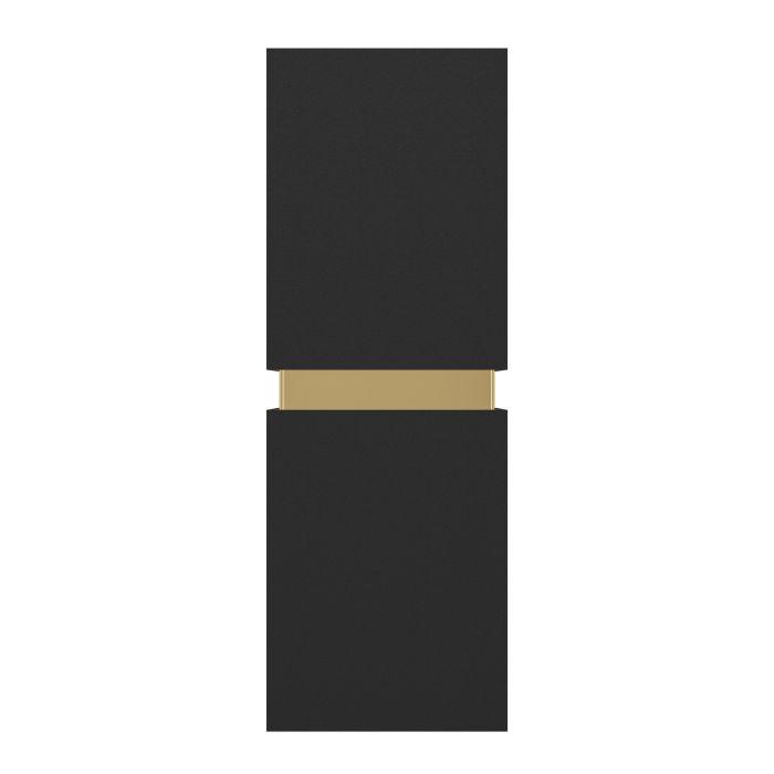 eglo passa black gold 2 light wall light hallway lighting