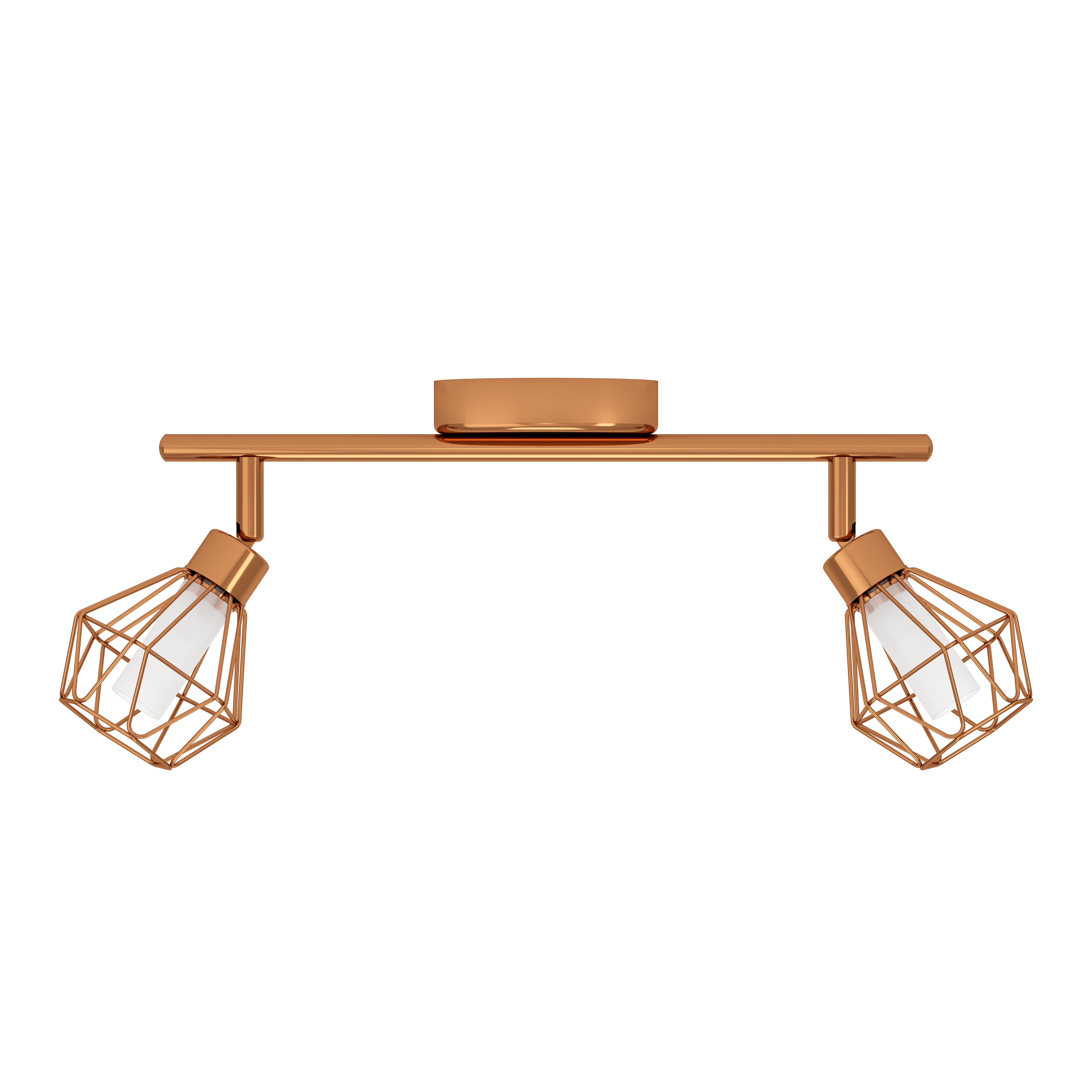 Eglo Zapata Copper Wire Caged 2 Light Bar Spotlight