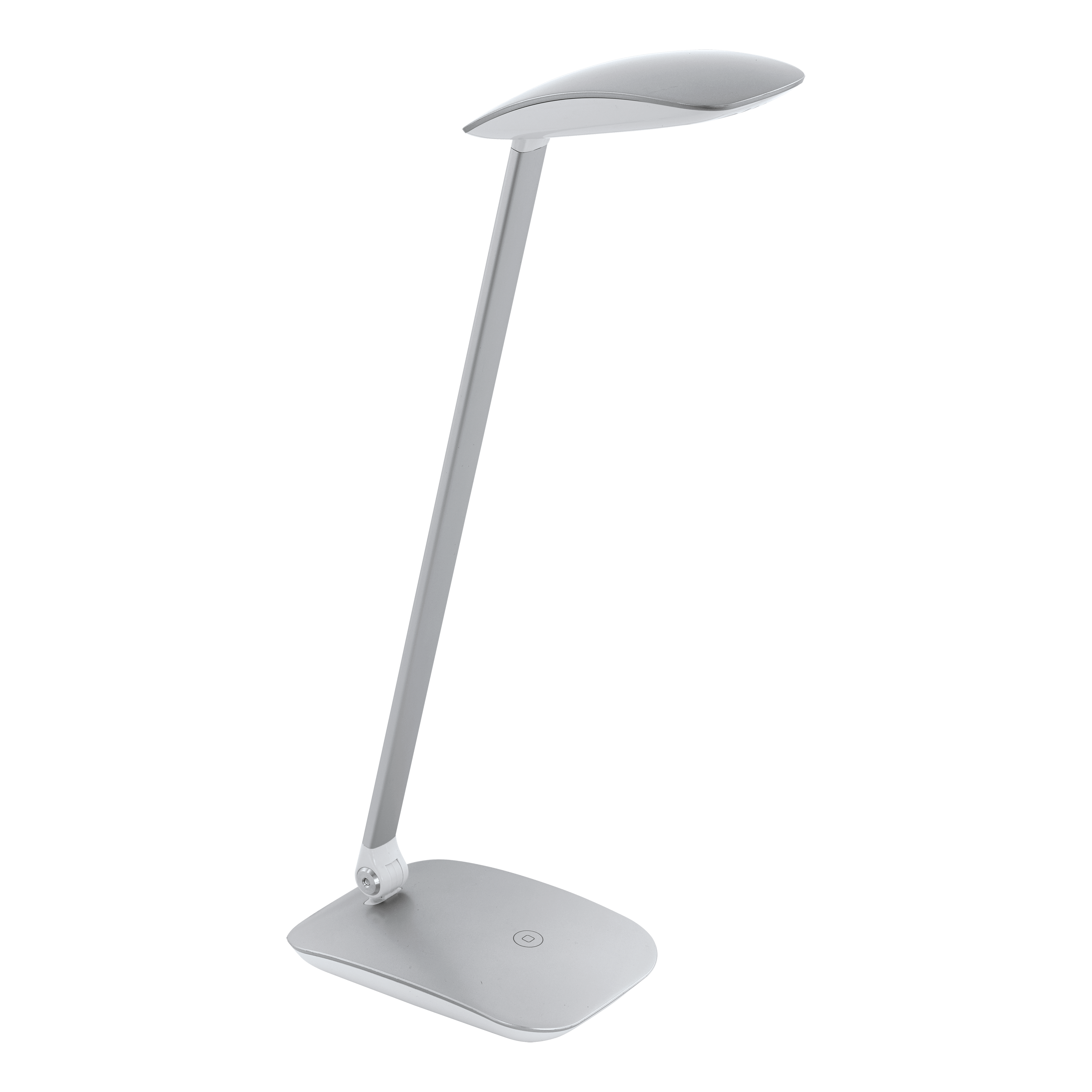 eglo cajero silver led desk lamp with usb living room image