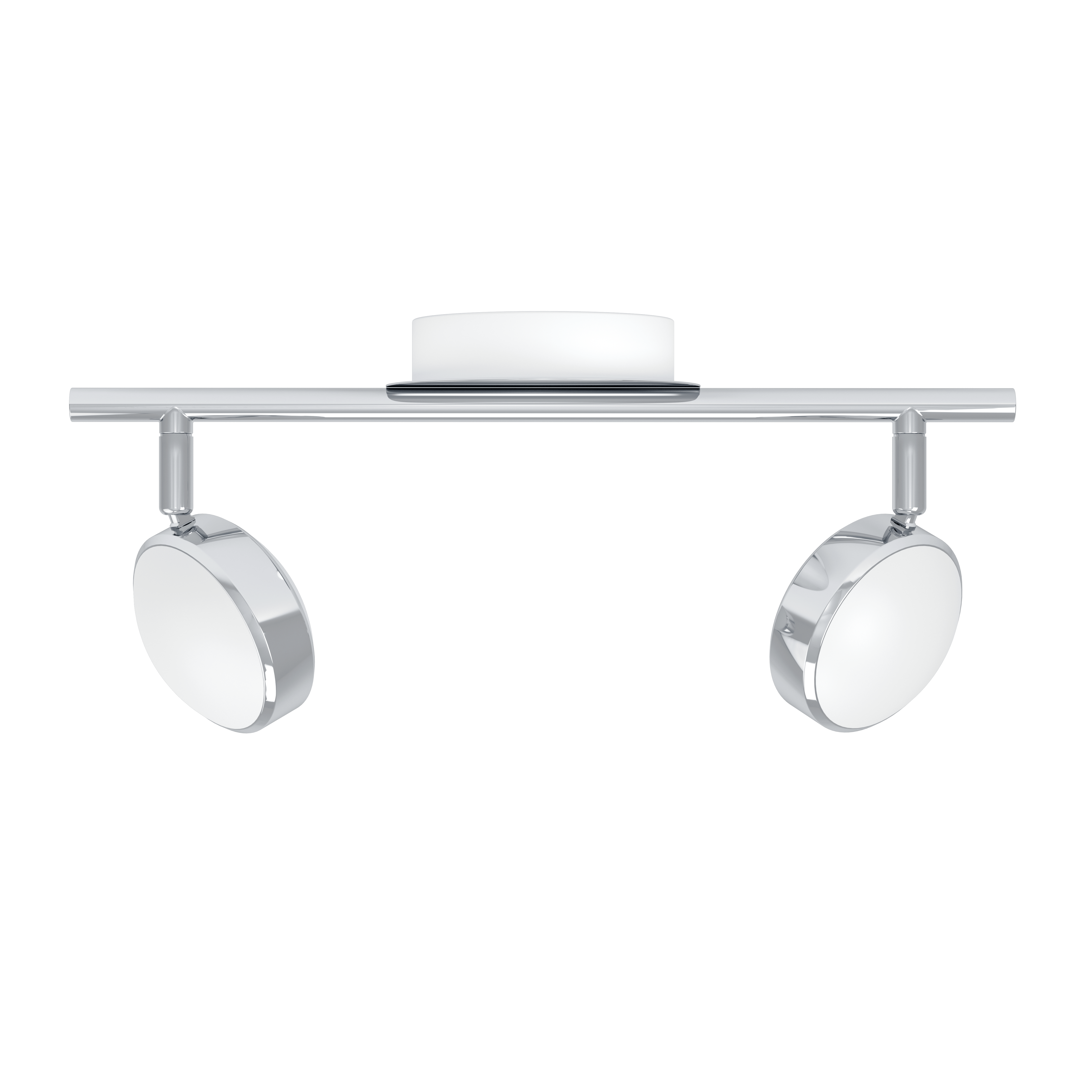 eglo salto chrome led 2 light bar spotlight kitchen lighting