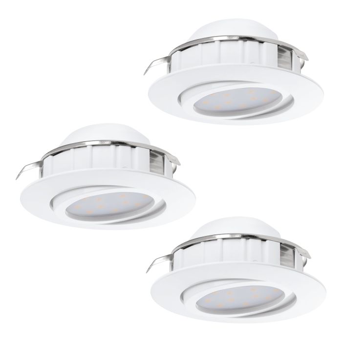 Eglo Pineda Set of 3 LED Warm White Recessed Downlights - 5. — additional angle