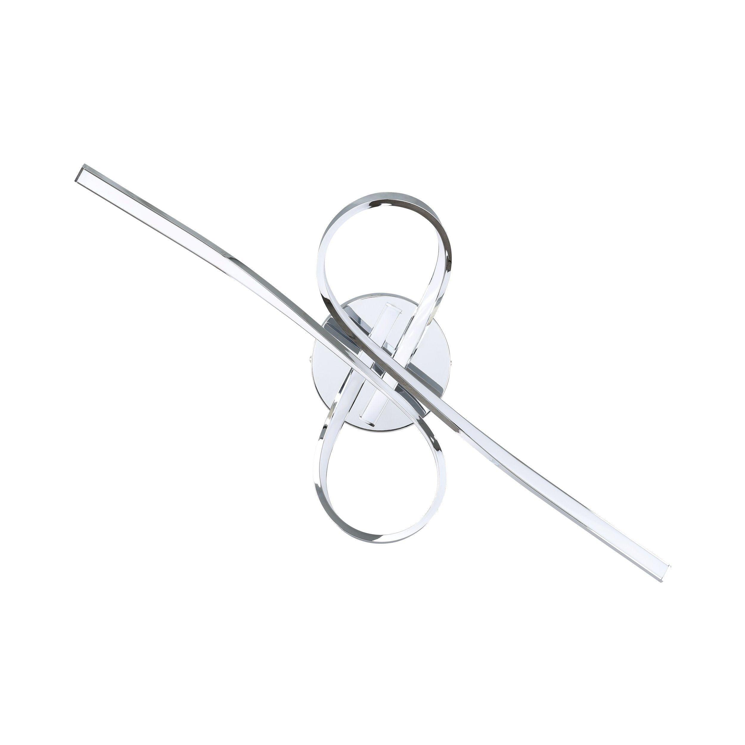 eglo selvina chrome led ceiling flush kitchen lighting