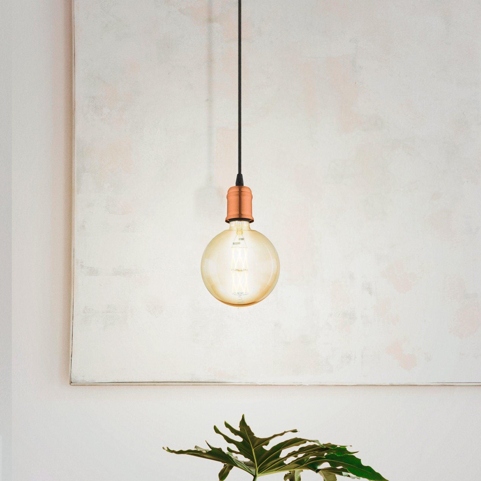 Eglo Yorth Copper Hanging Ceiling Pendant