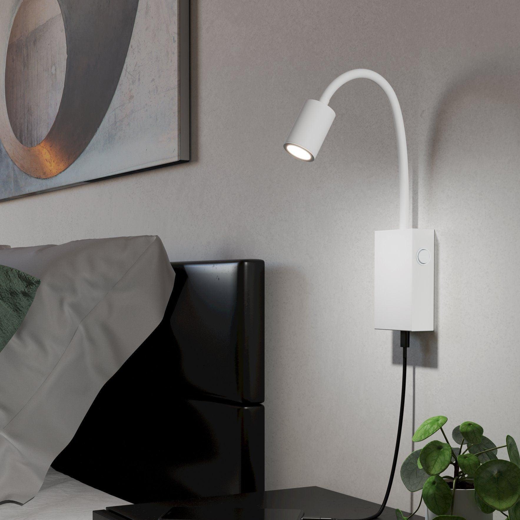 Eglo Tazzoli White LED Flexible Wall light