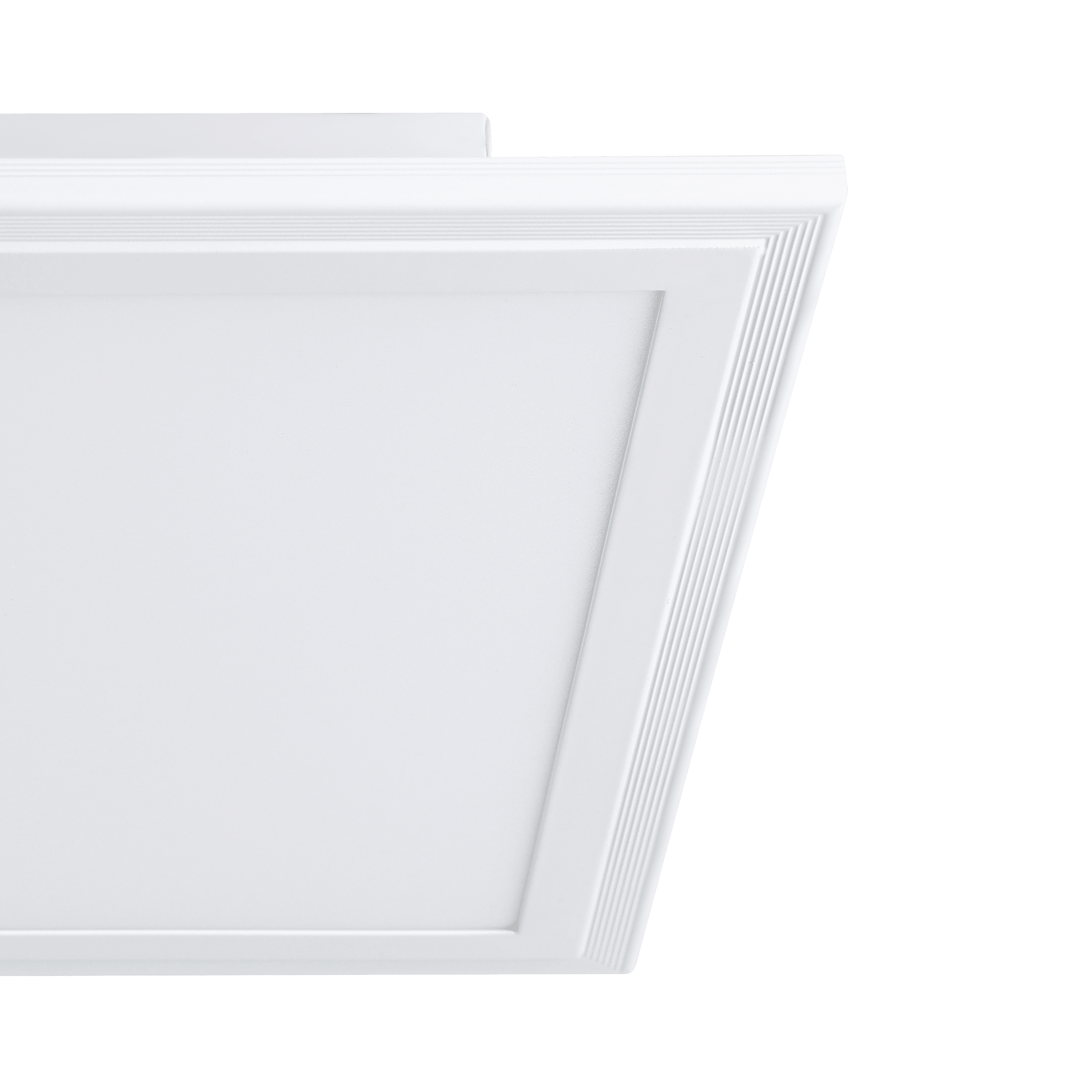 eglo salobrena 1 flush led square white ceiling light 30cm bedroom lighting