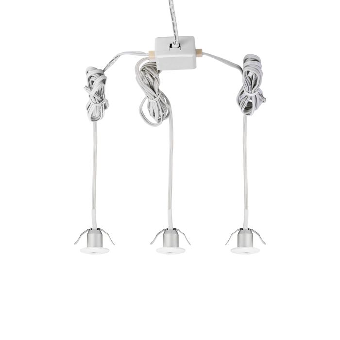 Eglo Chango Set of 3 LED Recessed Downlights — additional angle