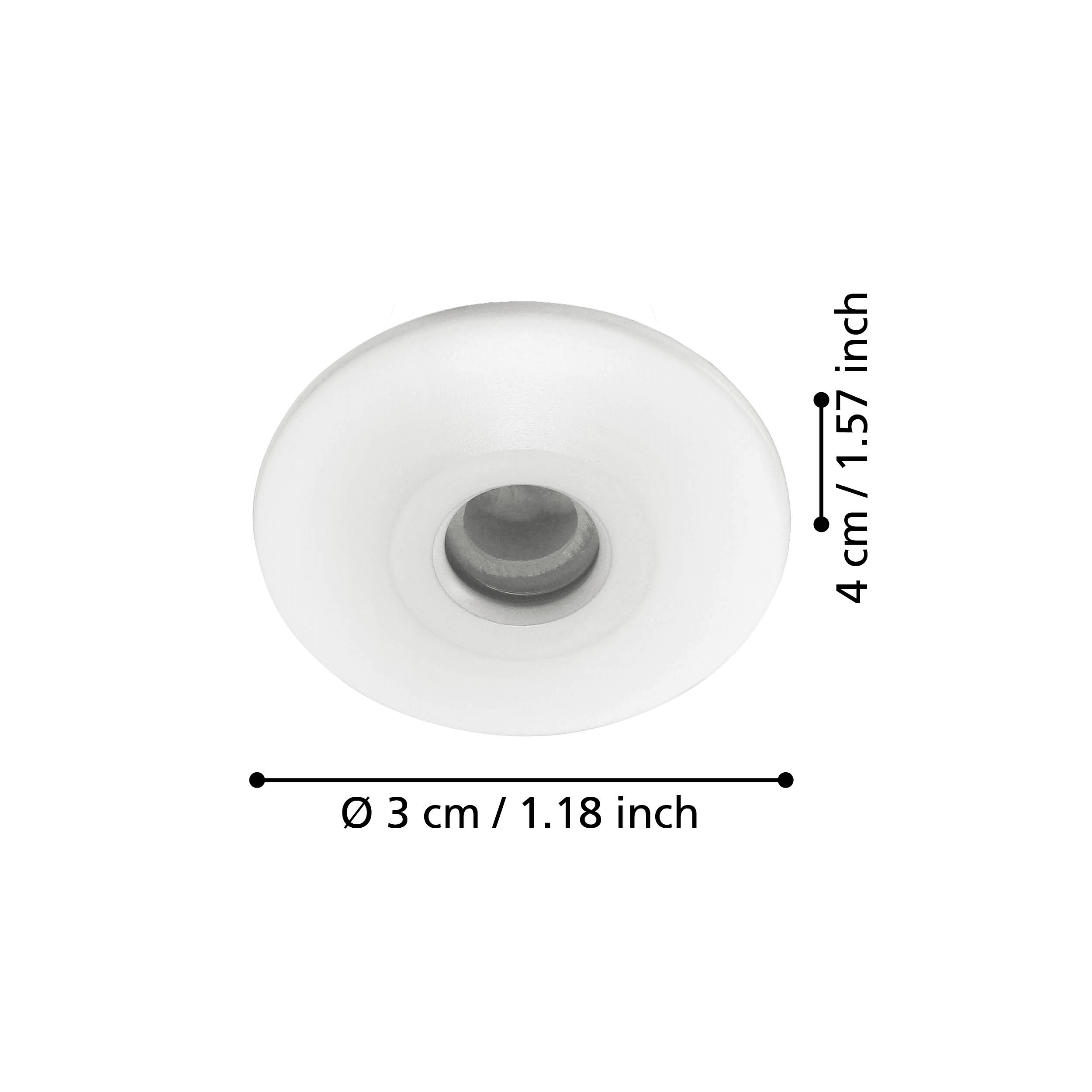 eglo chango set of 3 led recessed downlights Kitchen Lighting Close Up