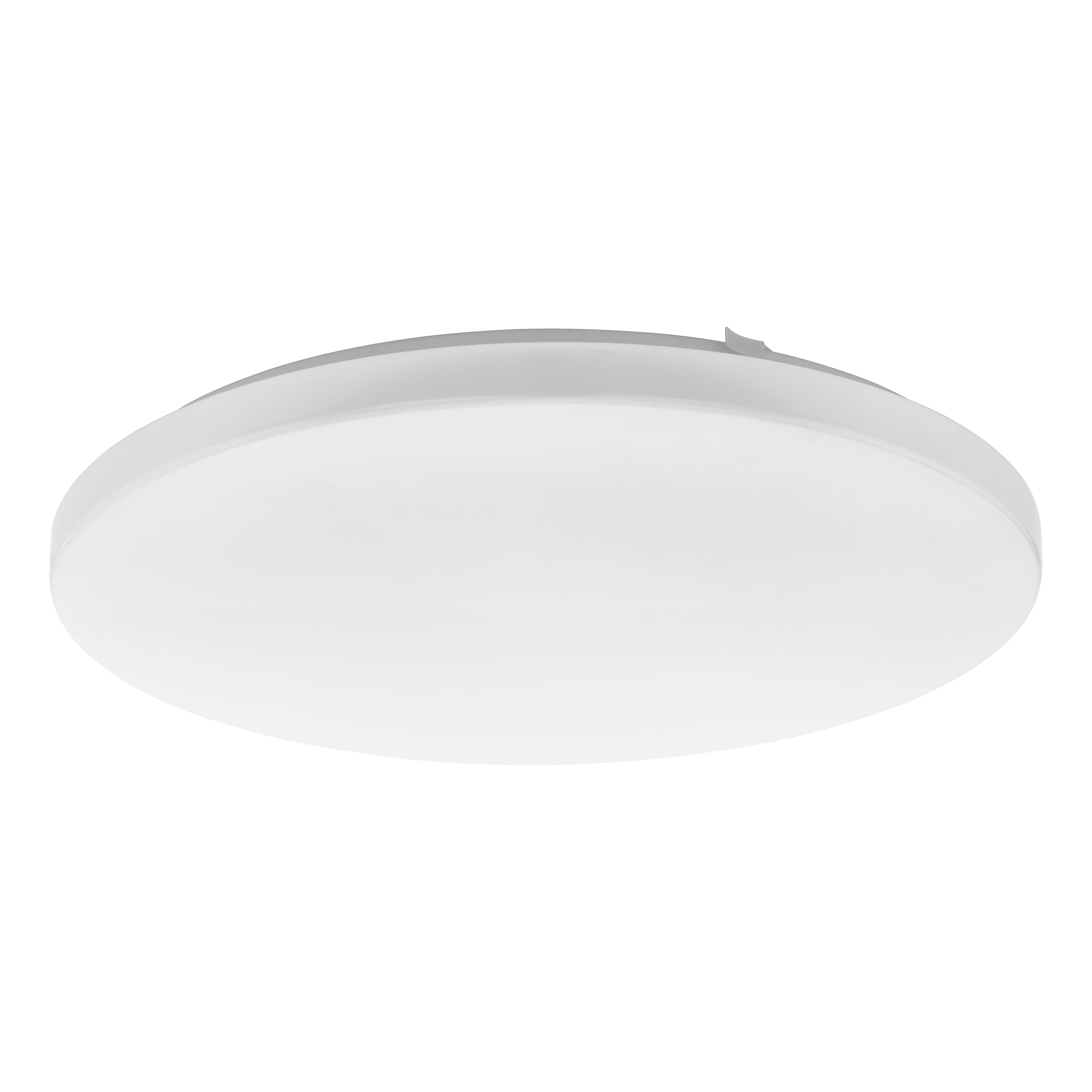eglo frania led white round ceiling flush 43cm