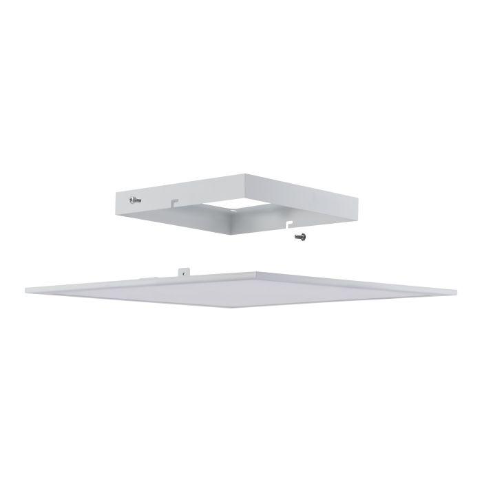 eglo salobrena 1 white led square panel flush ceiling light Kitchen Lighting Close Up