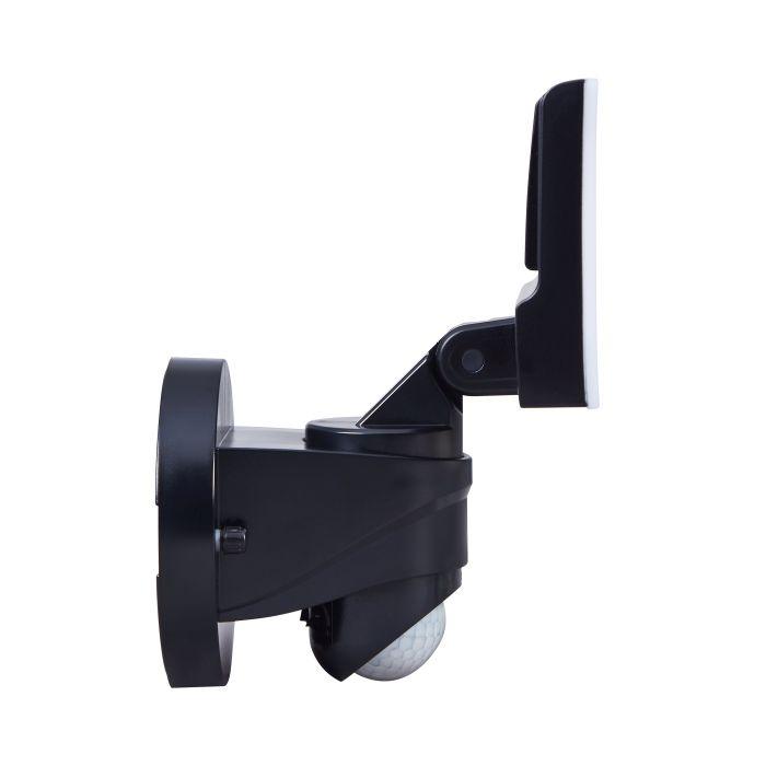 eglo pagino black led outdoor pir security spotlight light Hallway Lighting Close up