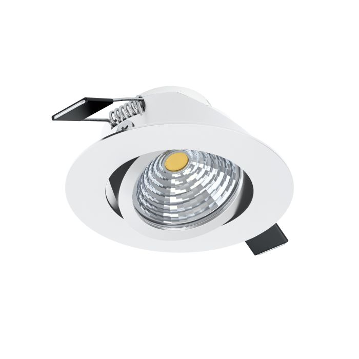 Eglo Saliceto LED Round Recessed Downlight — close-up detail