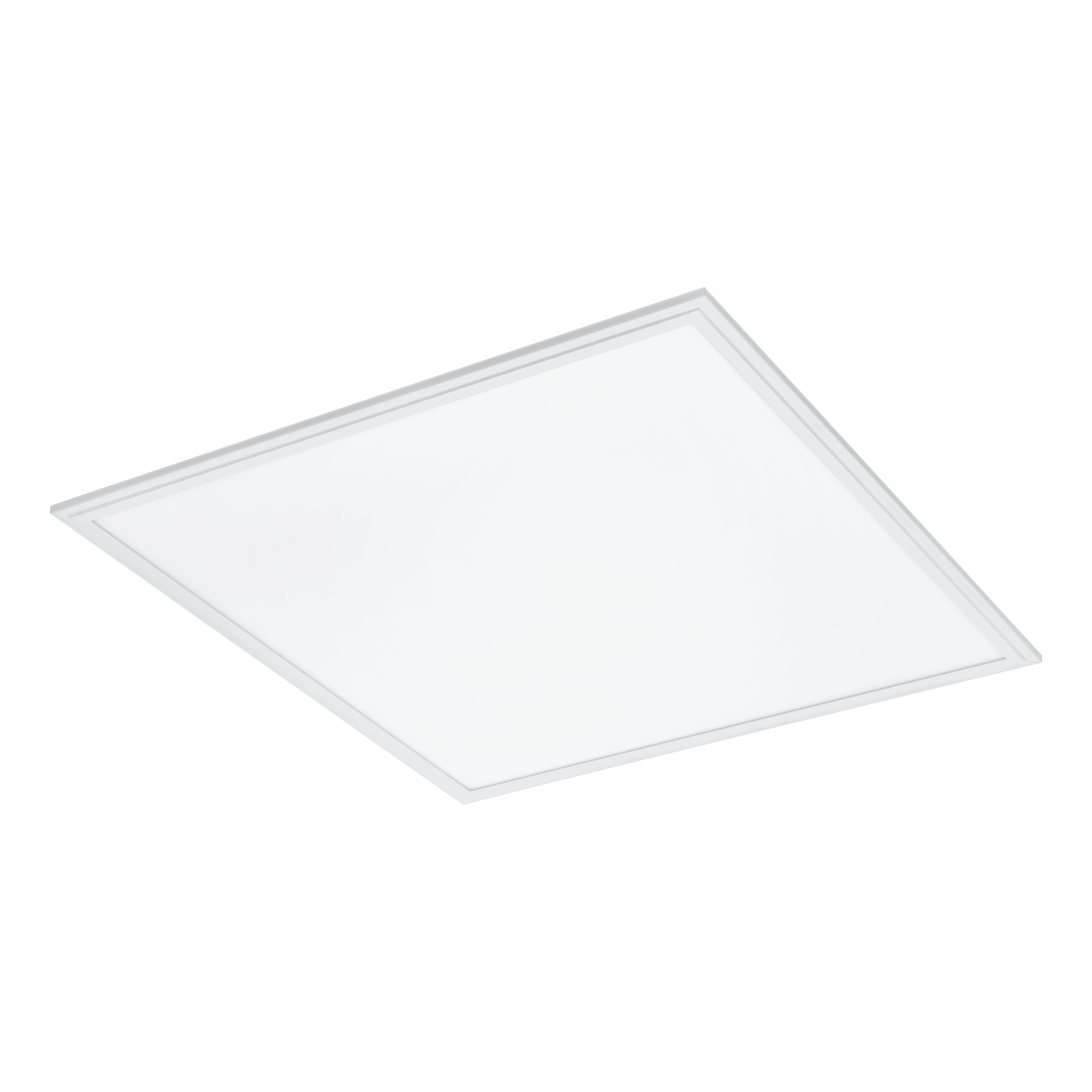 eglo salobrena m led square 59 5cm panel flush ceiling light living room image