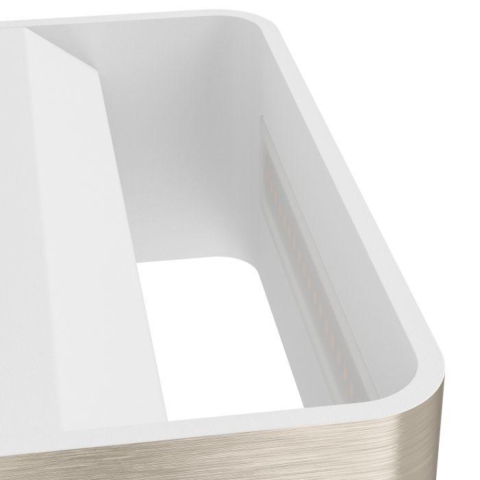 eglo sania 4 chrome integrated led wall light kitchen lighting