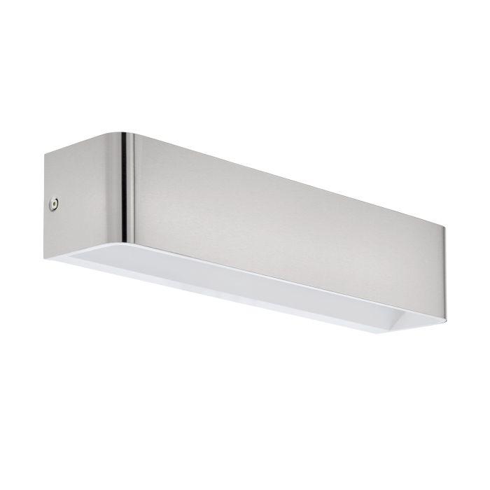 eglo sania 4 modern chrome led wall light living room image
