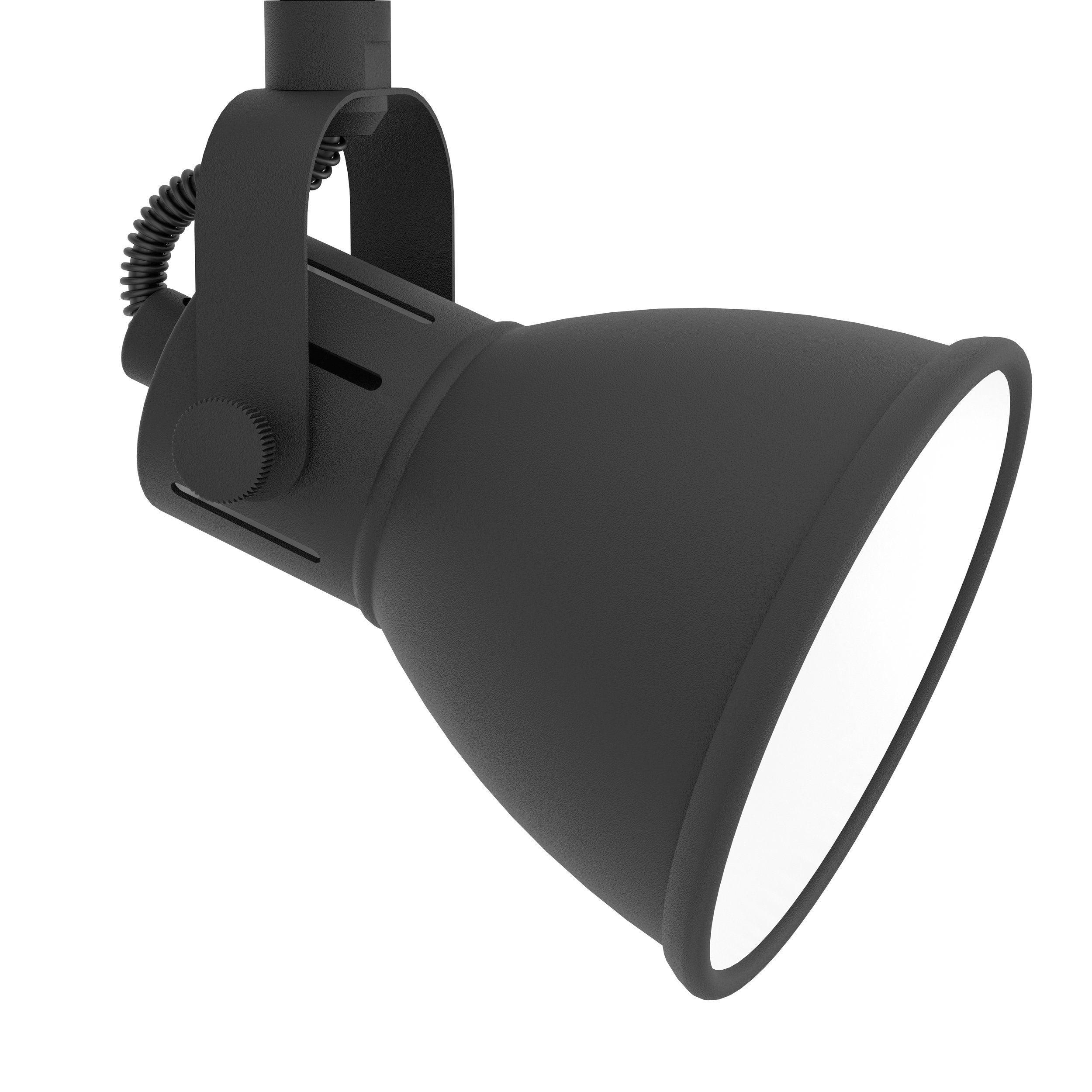 eglo seras 2 black 3 light bar spotlight living room close up