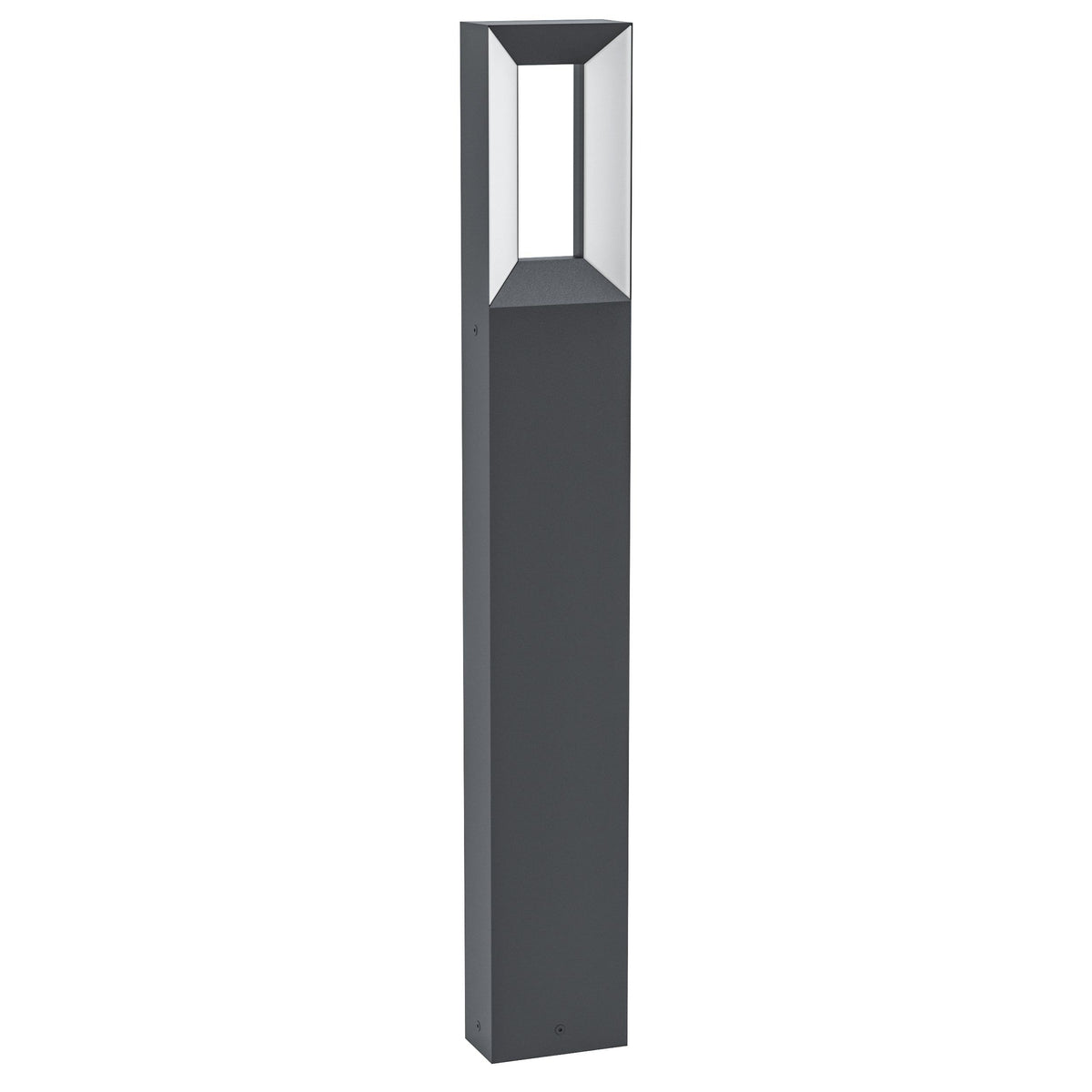 Eglo Riforano IP44 Black Linear LED Bollard Outdoor Light