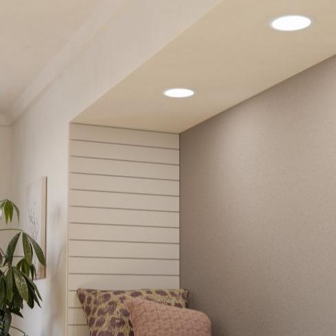 eglo fueva 5 led white recessed ceiling light 16 6cm