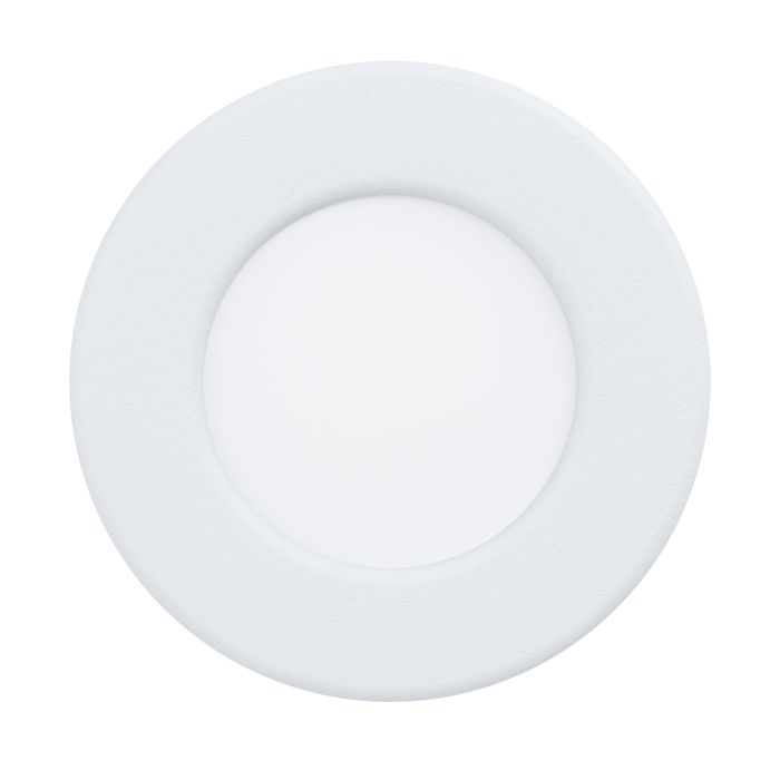 Eglo Fueva 5 LED Cool White Metal Recessed Ceiling Light - 8.6cm — rear view