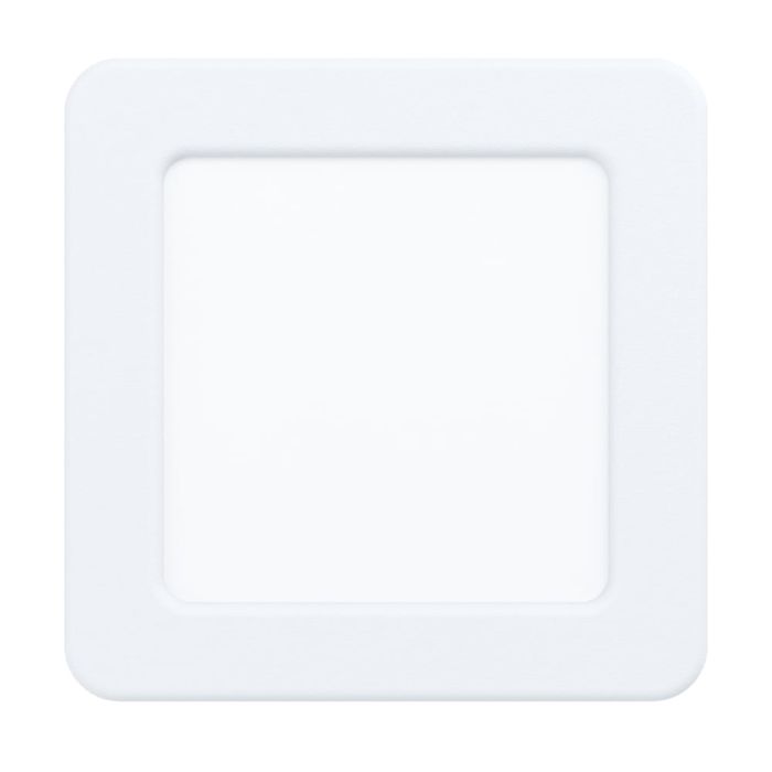 Eglo Fueva 5 Cool White LED Square Recessed Light - 11.7cm — close-up detail