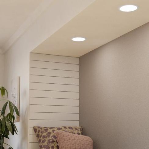 eglo fueva 5 led white metal recessed ceiling light 16 6cm