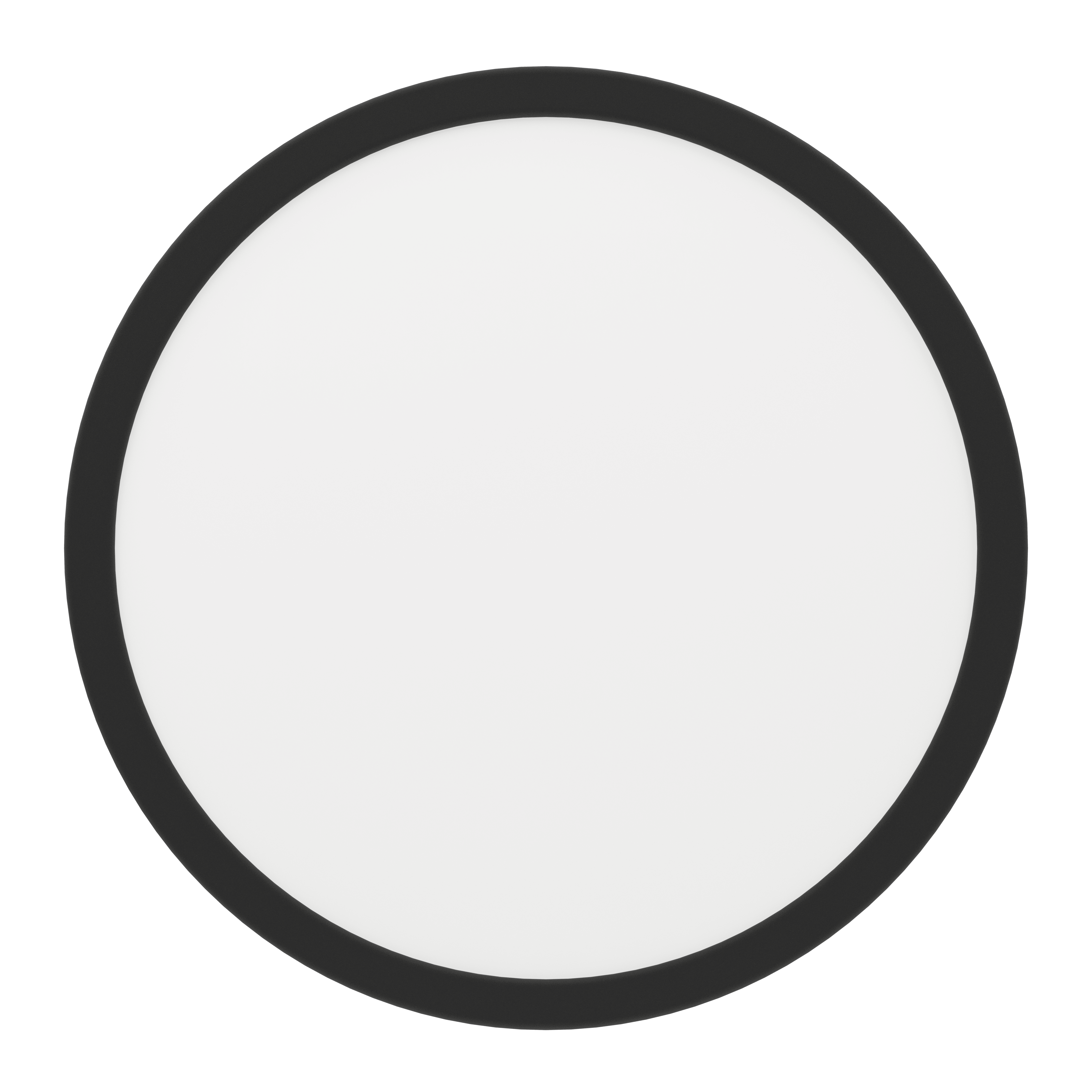 eglo fueva 5 led black flush ceiling light 28 5cm living room close up