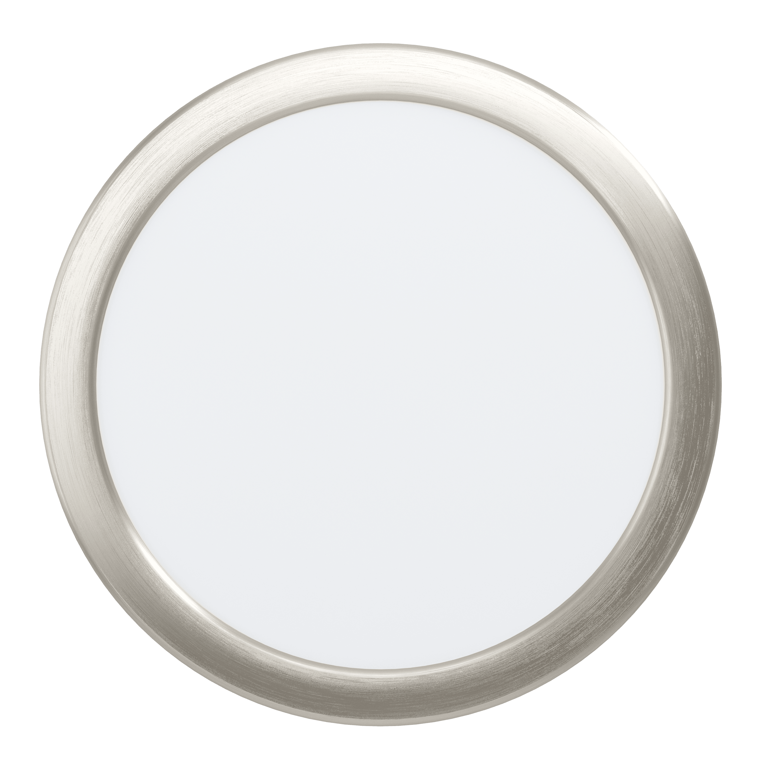eglo fueva 5 led nickel flush cool white ceiling light 21cm living room close up