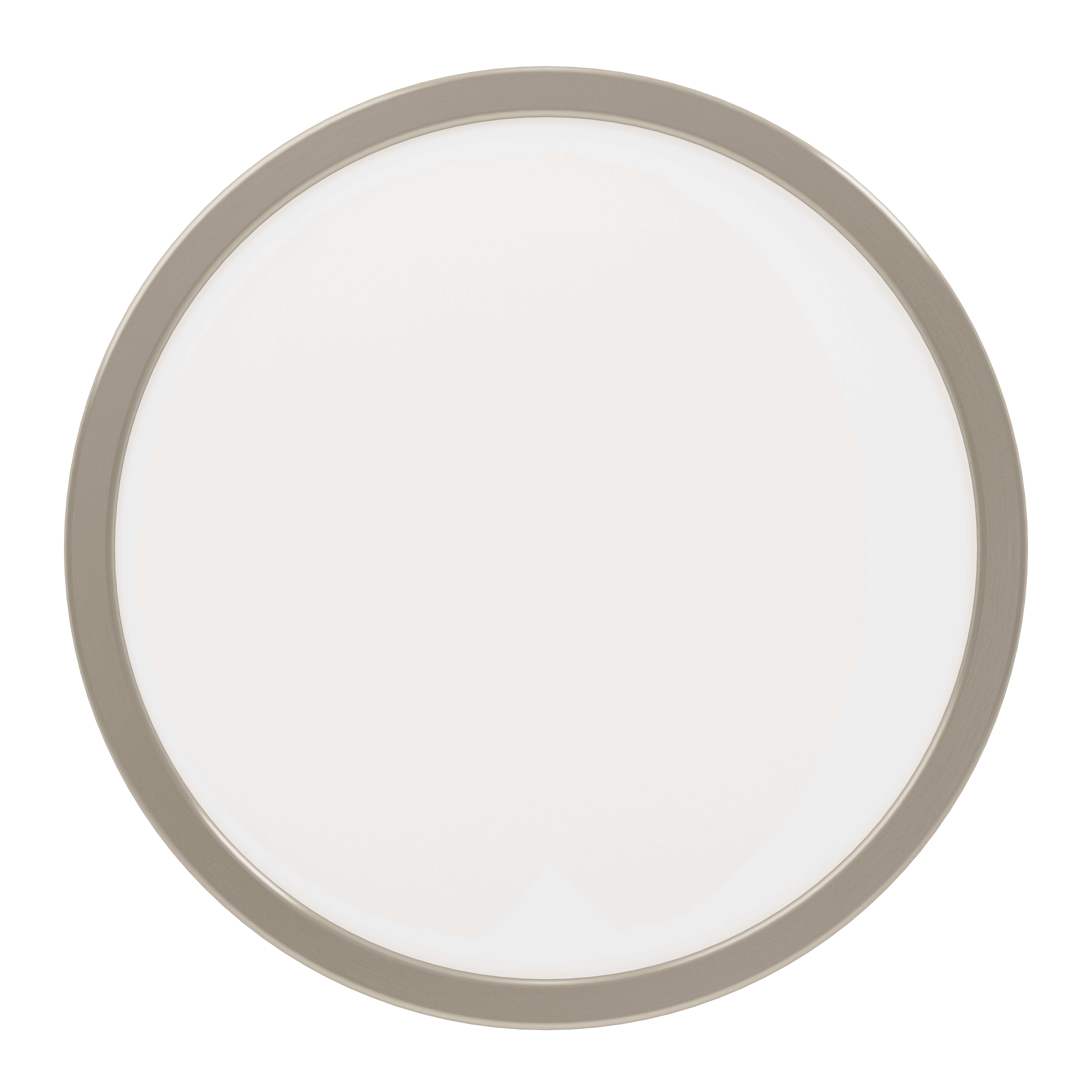 eglo fueva 5 led nickel flush cool white ceiling light 28 5cm living room close up