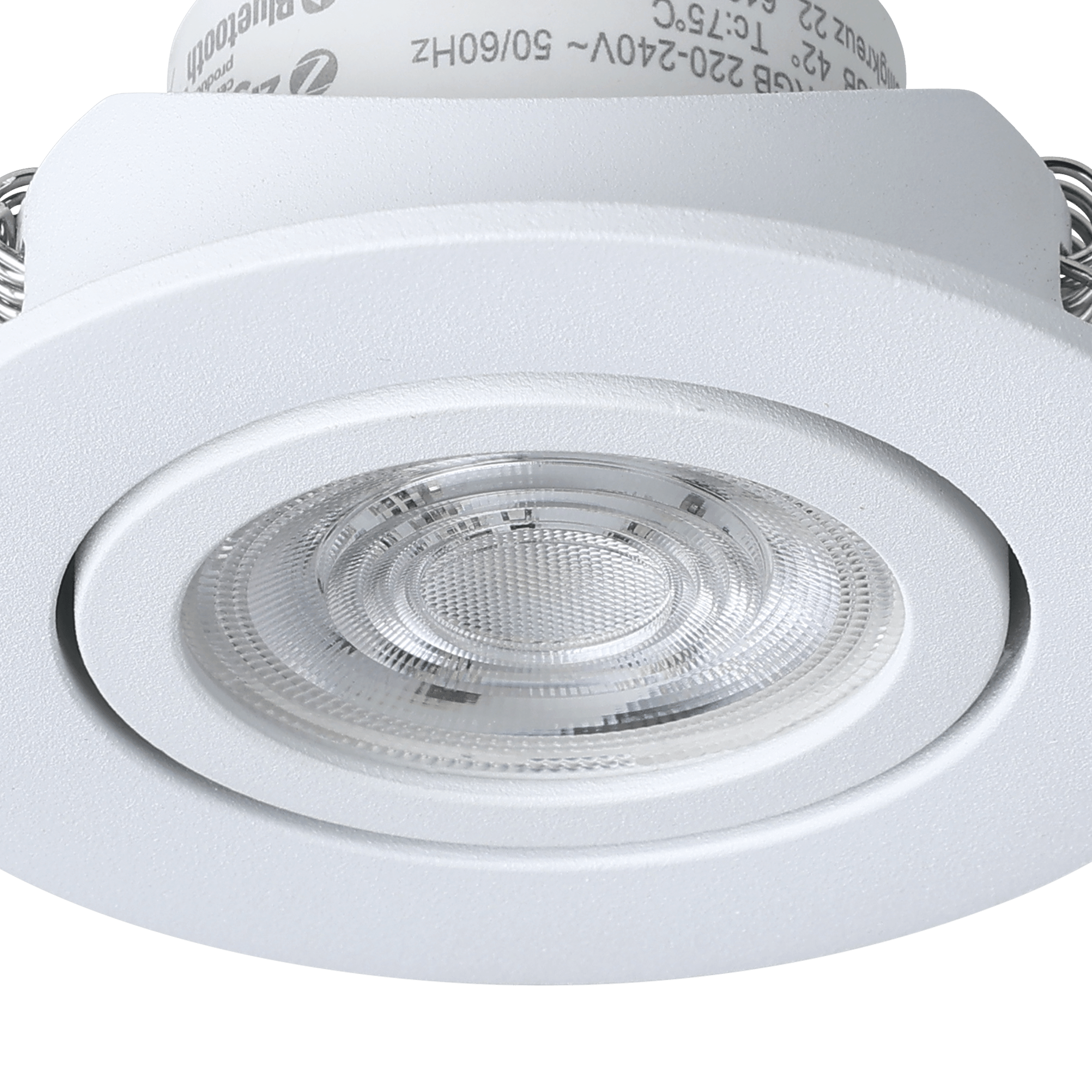 eglo saliceto z white led smart recessed ceiling light bedroom lighting
