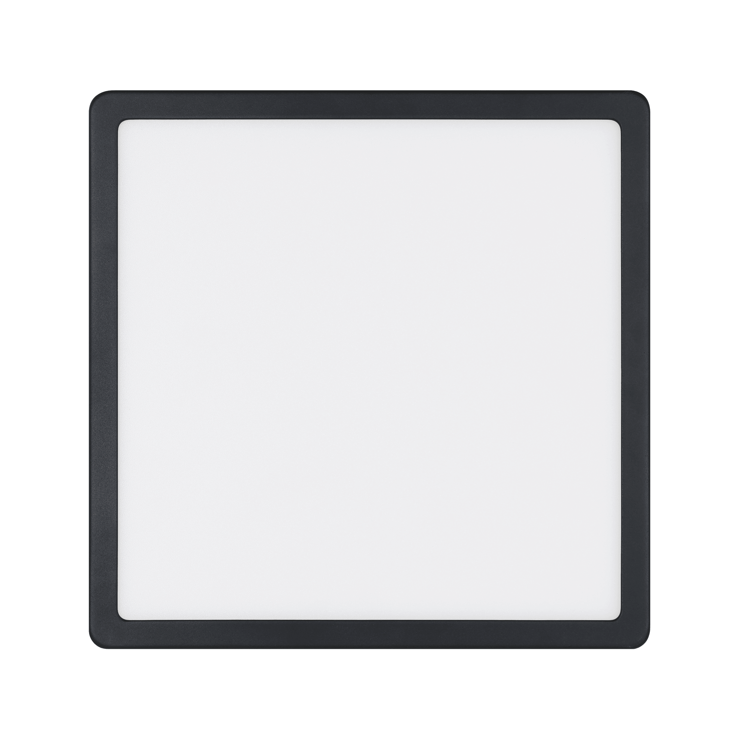 eglo connect fueva z smart led black square flush ceiling light kitchen lighting