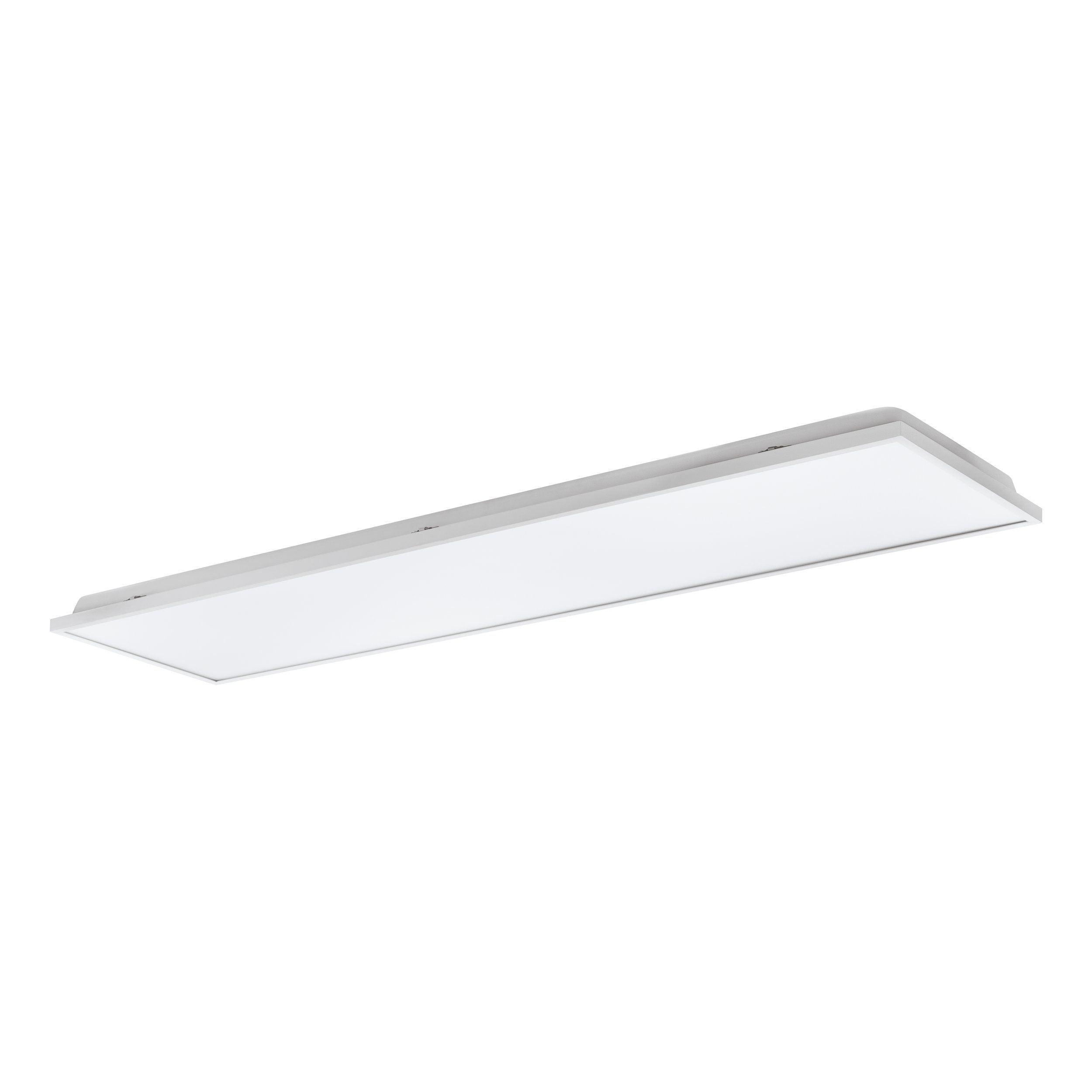 Eglo Urtebieta White LED Rectangle Panel Flush Ceiling Light