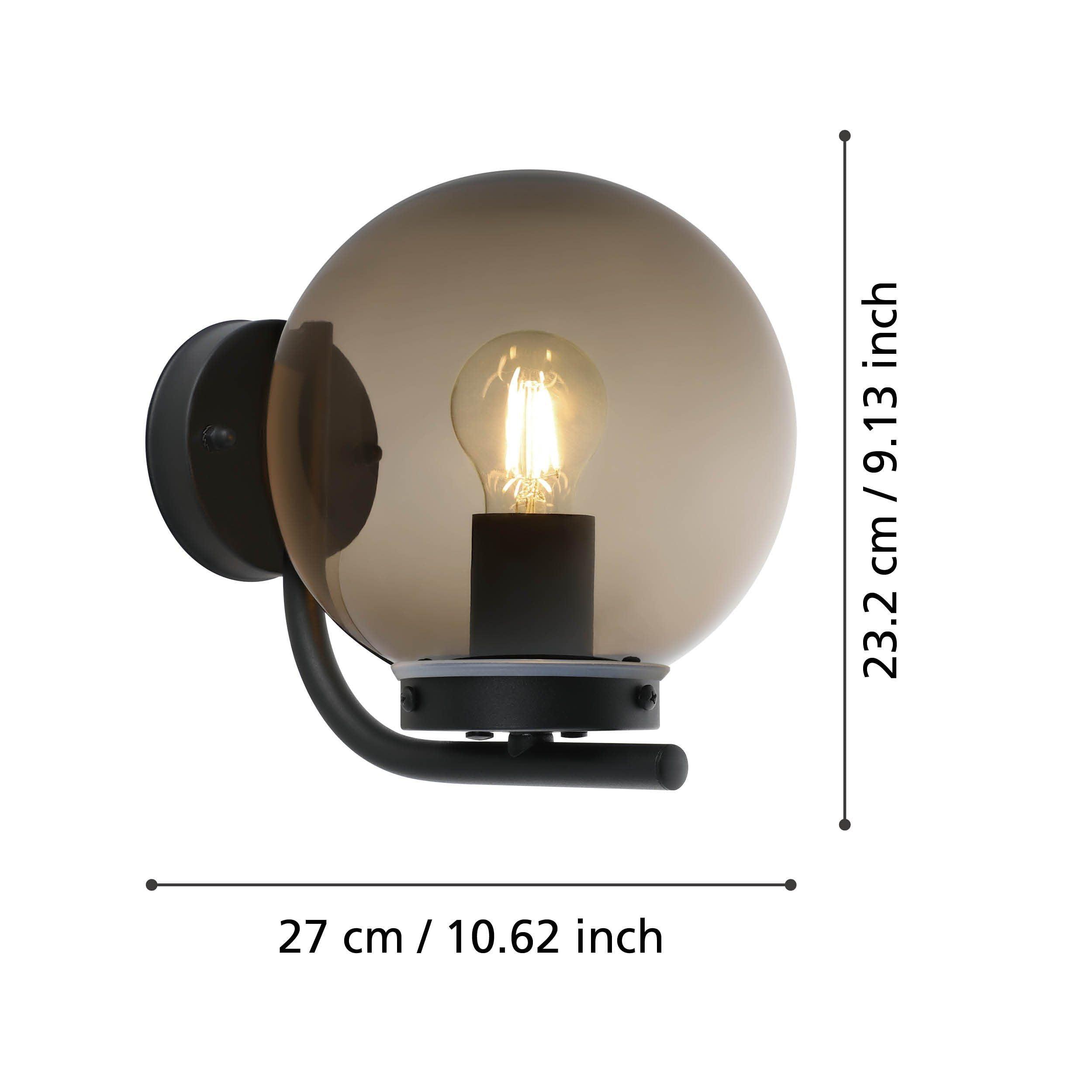 Eglo Taverna Black IP44 Outdoor Wall Light