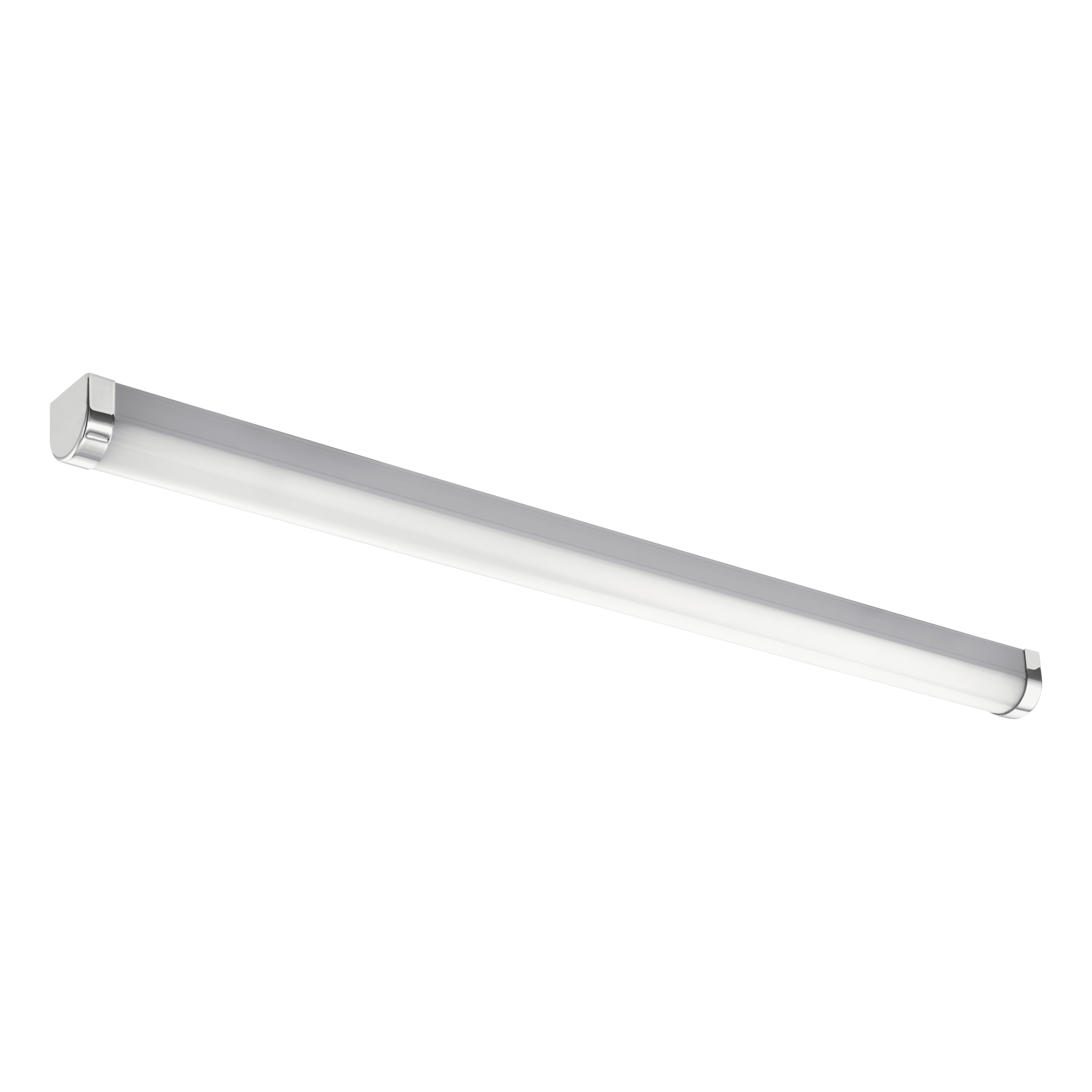 eglo tragacete 1 ip44 chrome bathroom wall mirror light 77cm living room image