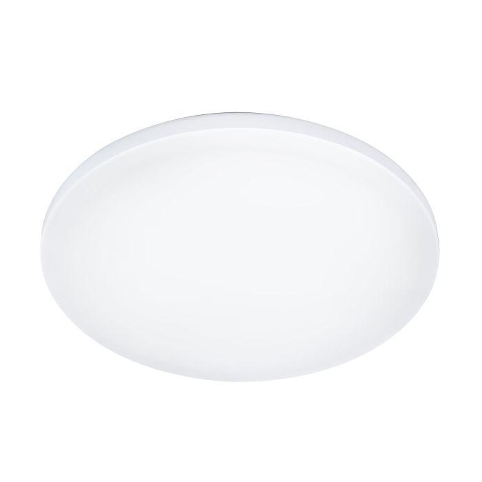 eglo ronco ip44 white outdoor flush ceiling light 22cm living room image