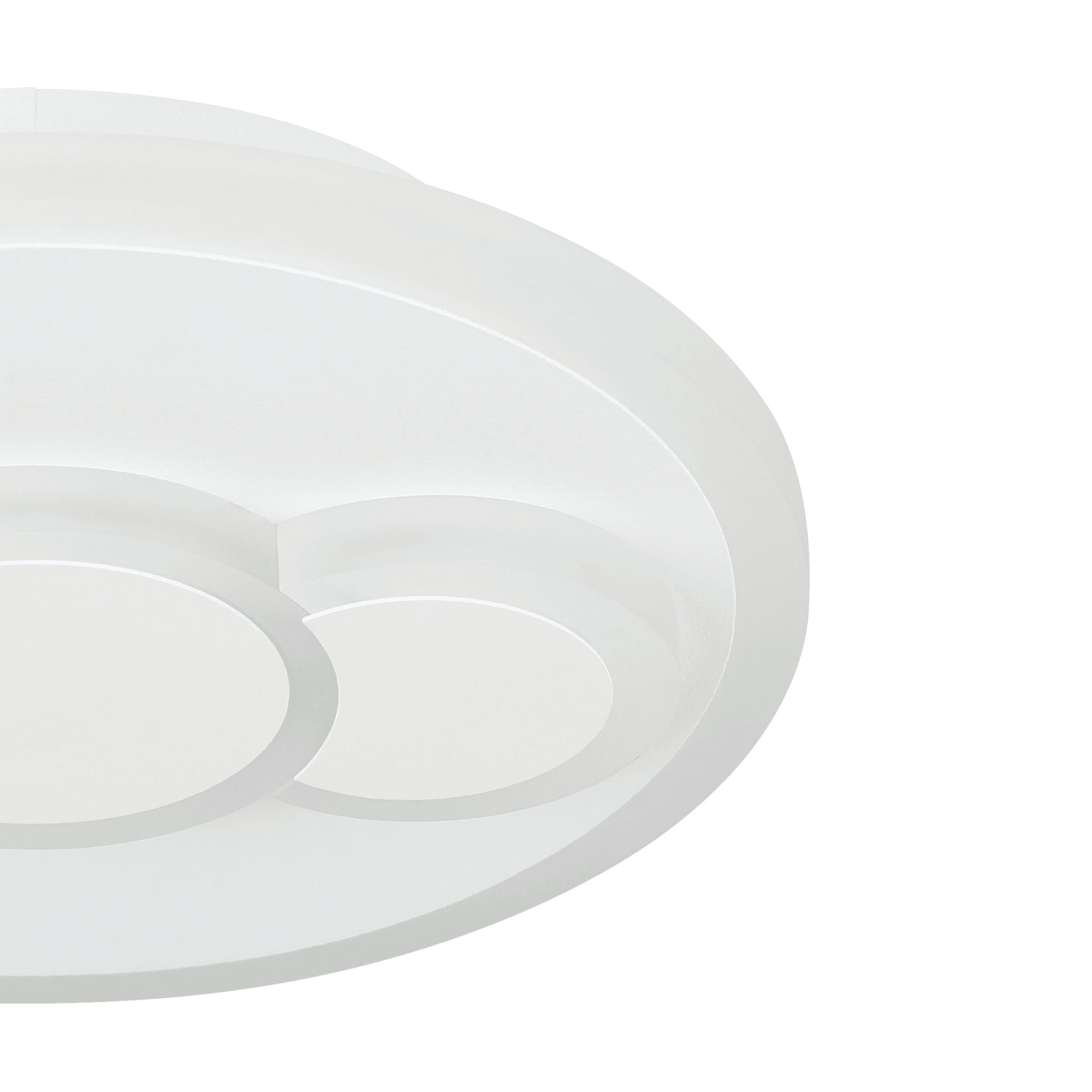 eglo cadegal white round led flush ceiling light Kitchen Lighting Close Up