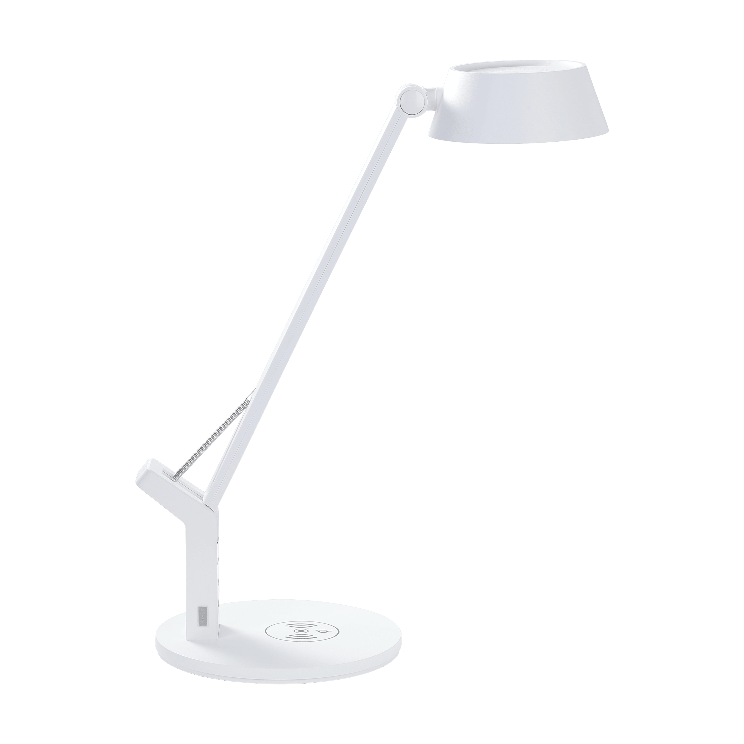 eglo banderalo white led touch table lamp living room close up