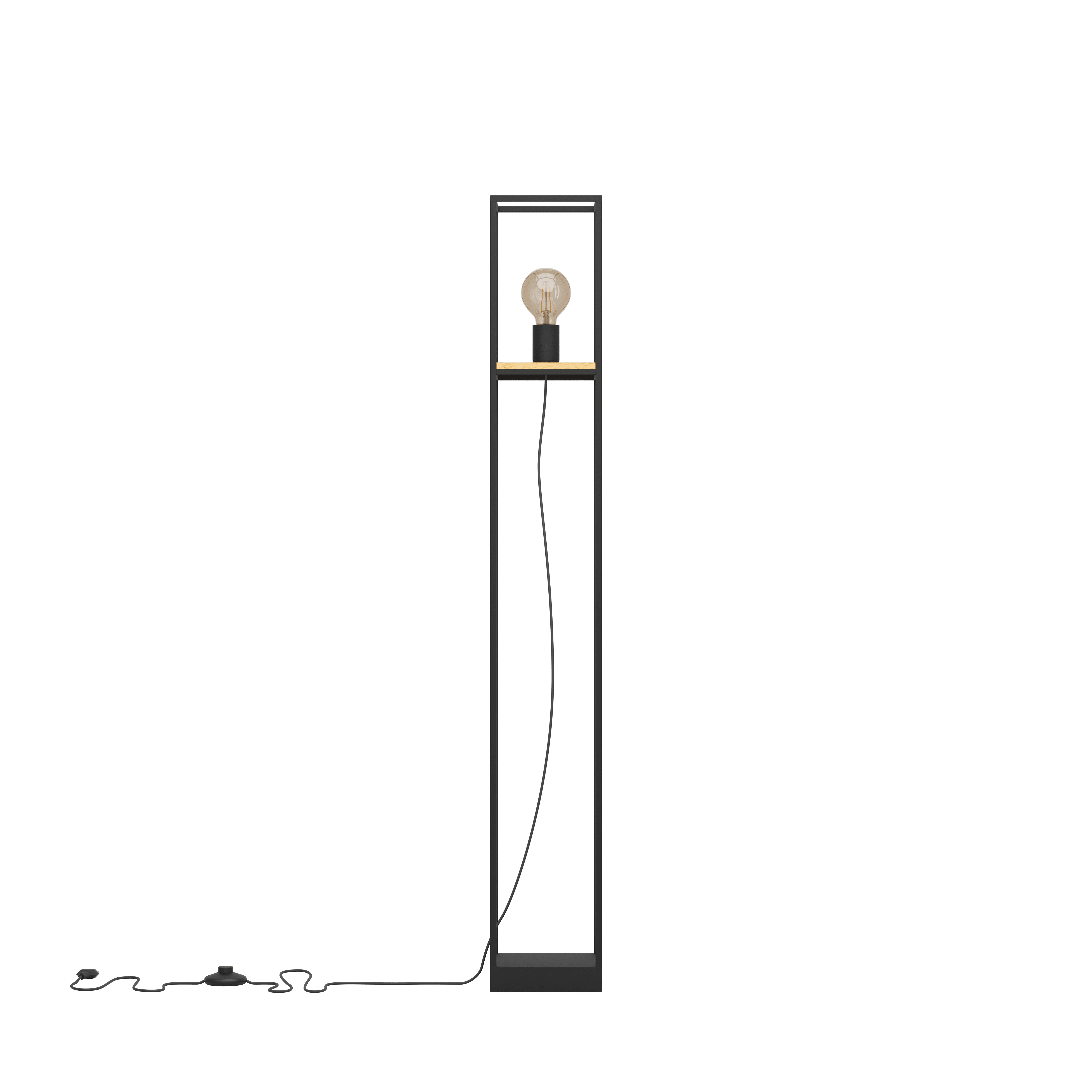 eglo libertad rectangular metal framed floor lamp Kitchen Lighting Close Up