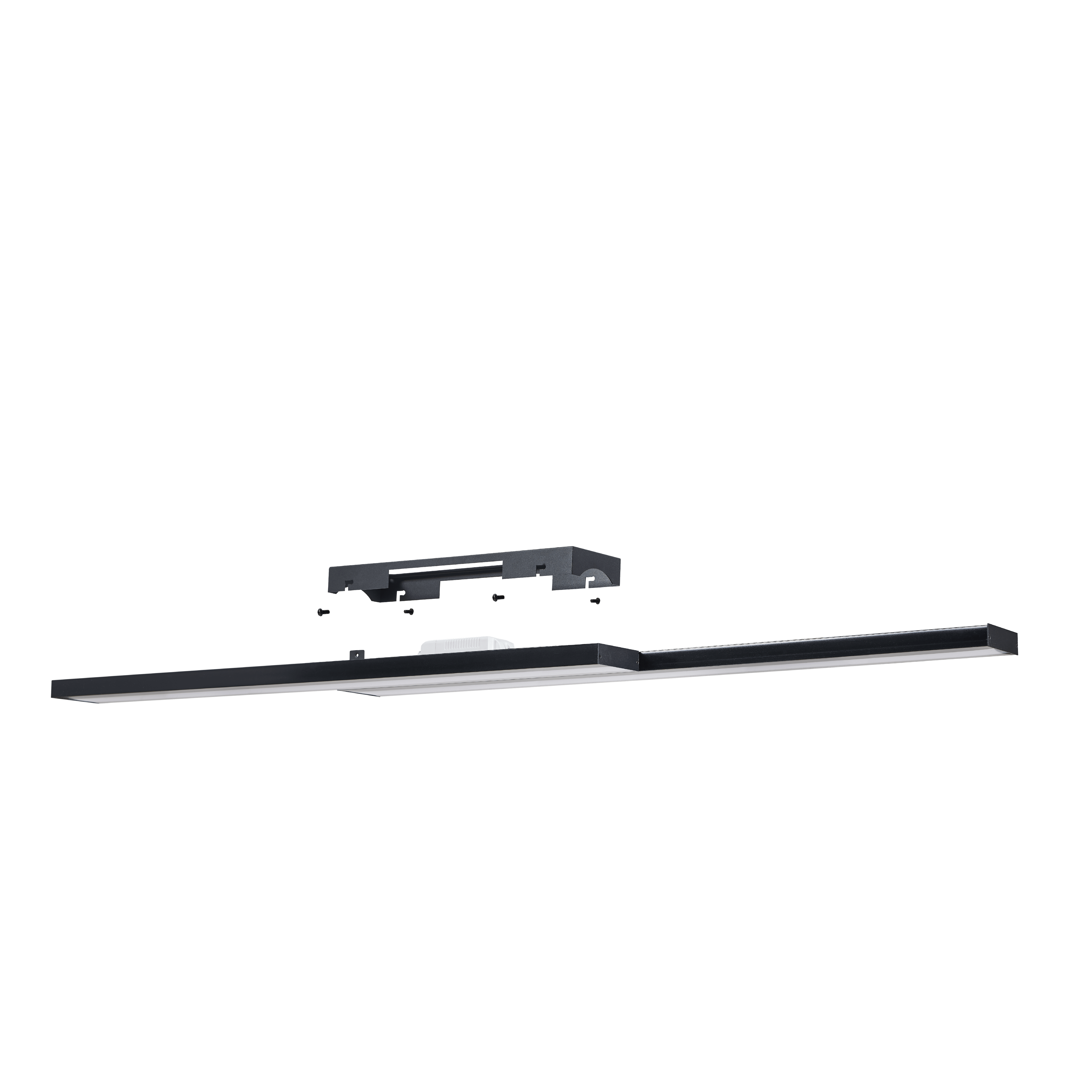 eglo connect saliteras z smart led black flush ceiling light Kitchen Lighting Close Up