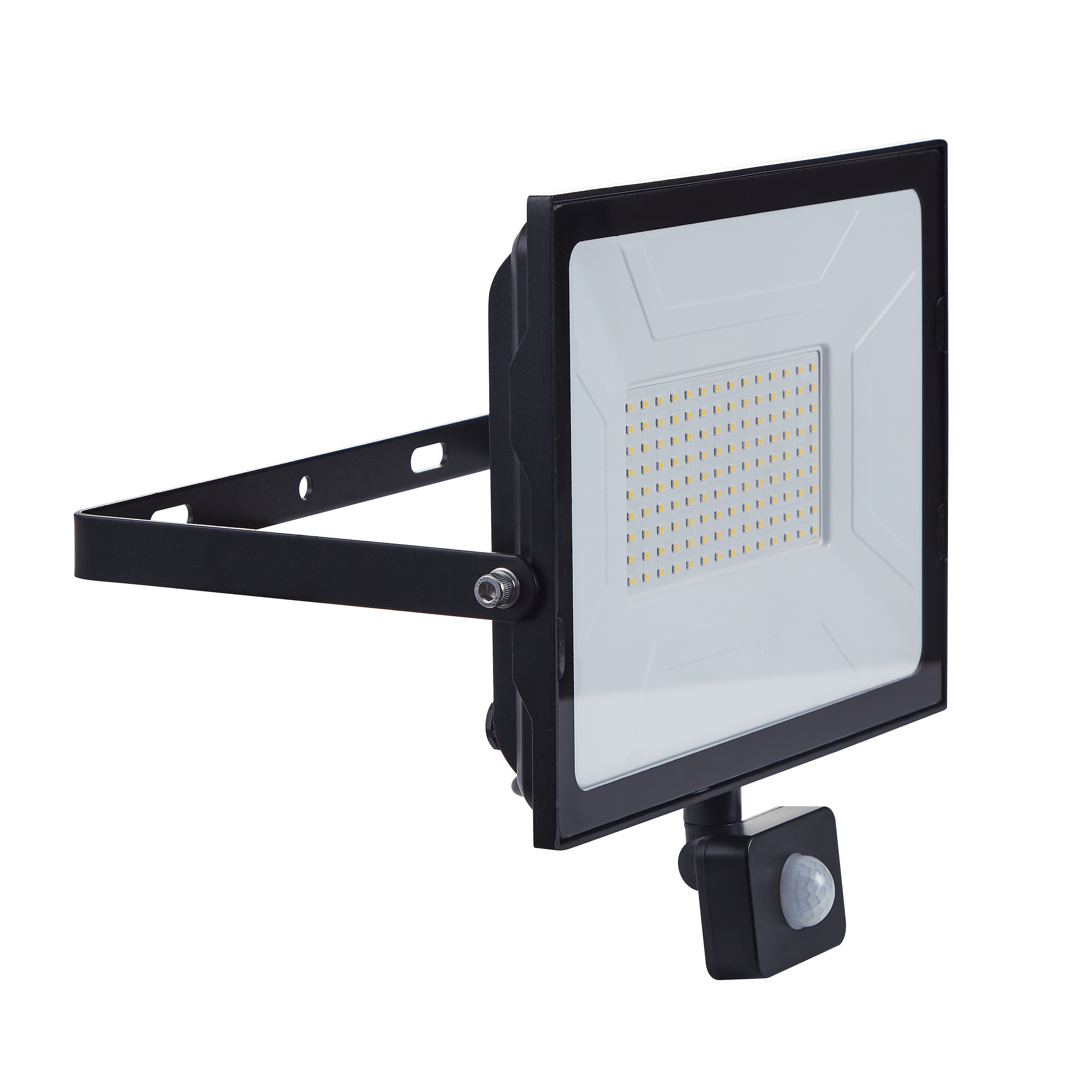 eglo faedo 3 black outdoor flood light ip44 kitchen lighting