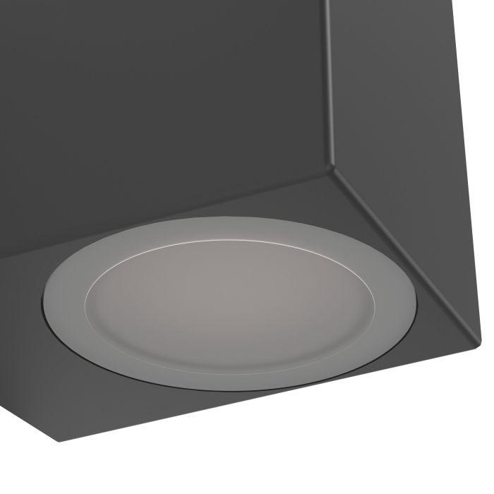 eglo jabaga ip44 black wall light kitchen lighting