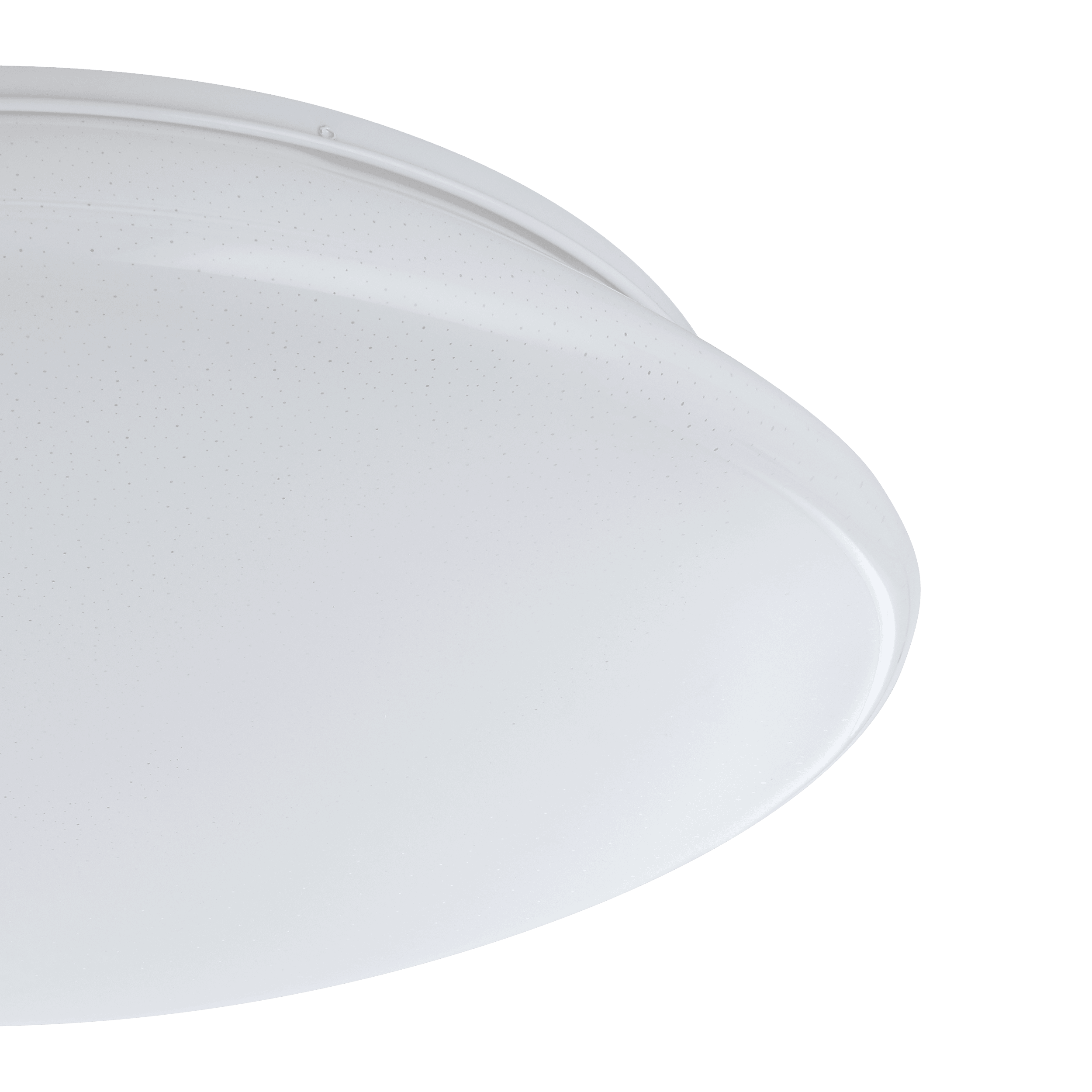 eglo connect sileras z smart led pebble shaped ceiling flush 60cm Kitchen Lighting Close Up