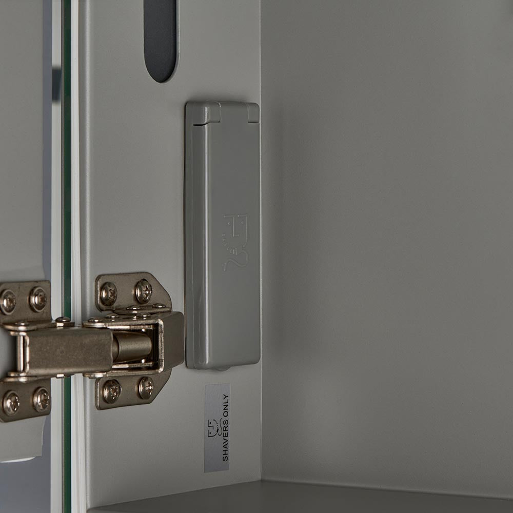 Saxby Revelo 2 Light LED Bathroom Mirror Wall Light - IP44