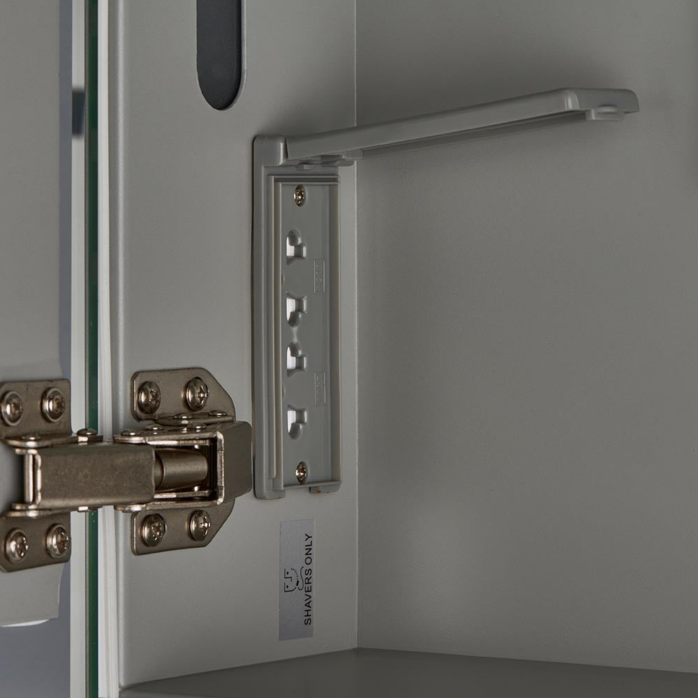 Saxby Revelo 2 Light LED Bathroom Mirror Wall Light - IP44