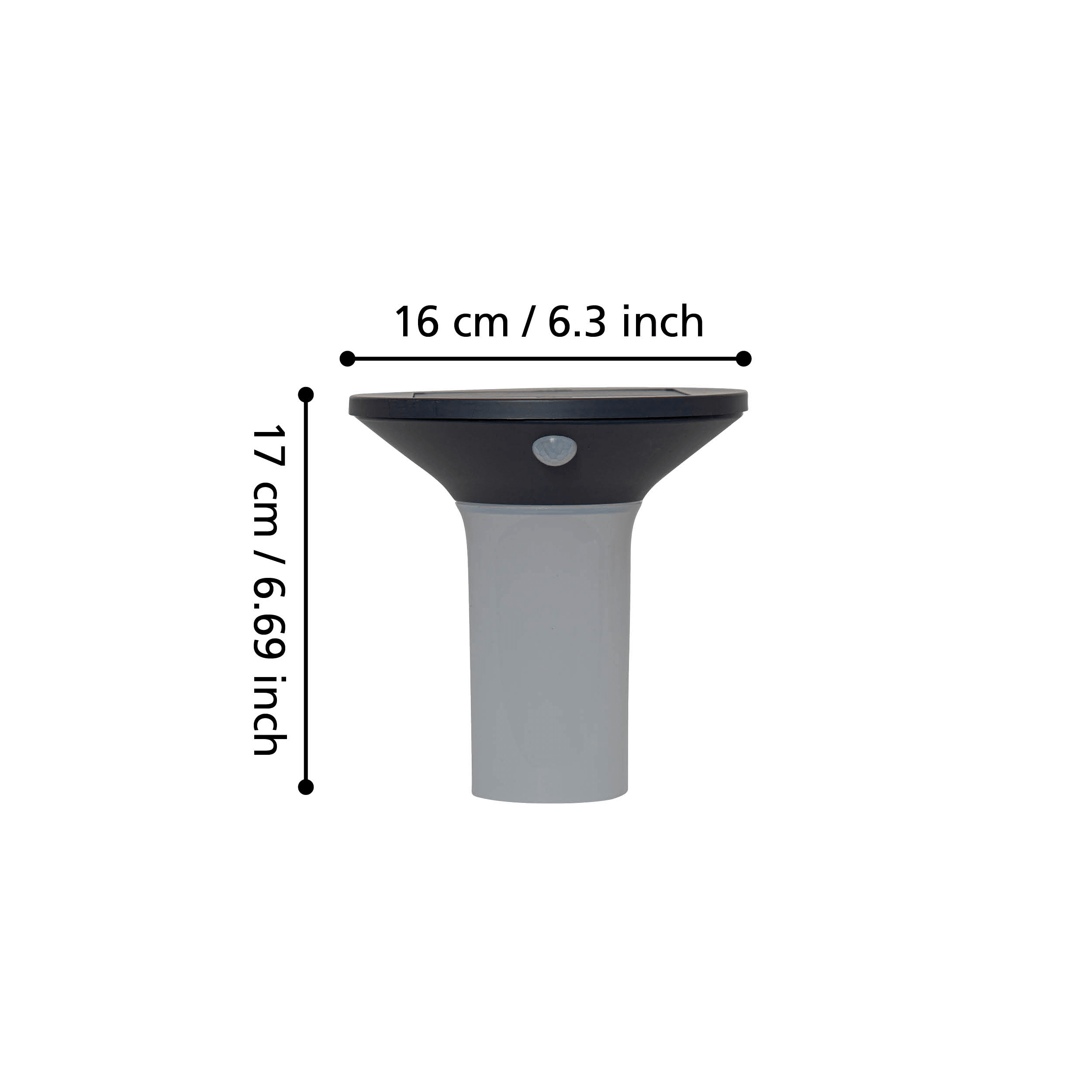 eglo corbezzola grey solar powered wall light ip44 Kitchen Lighting Close Up