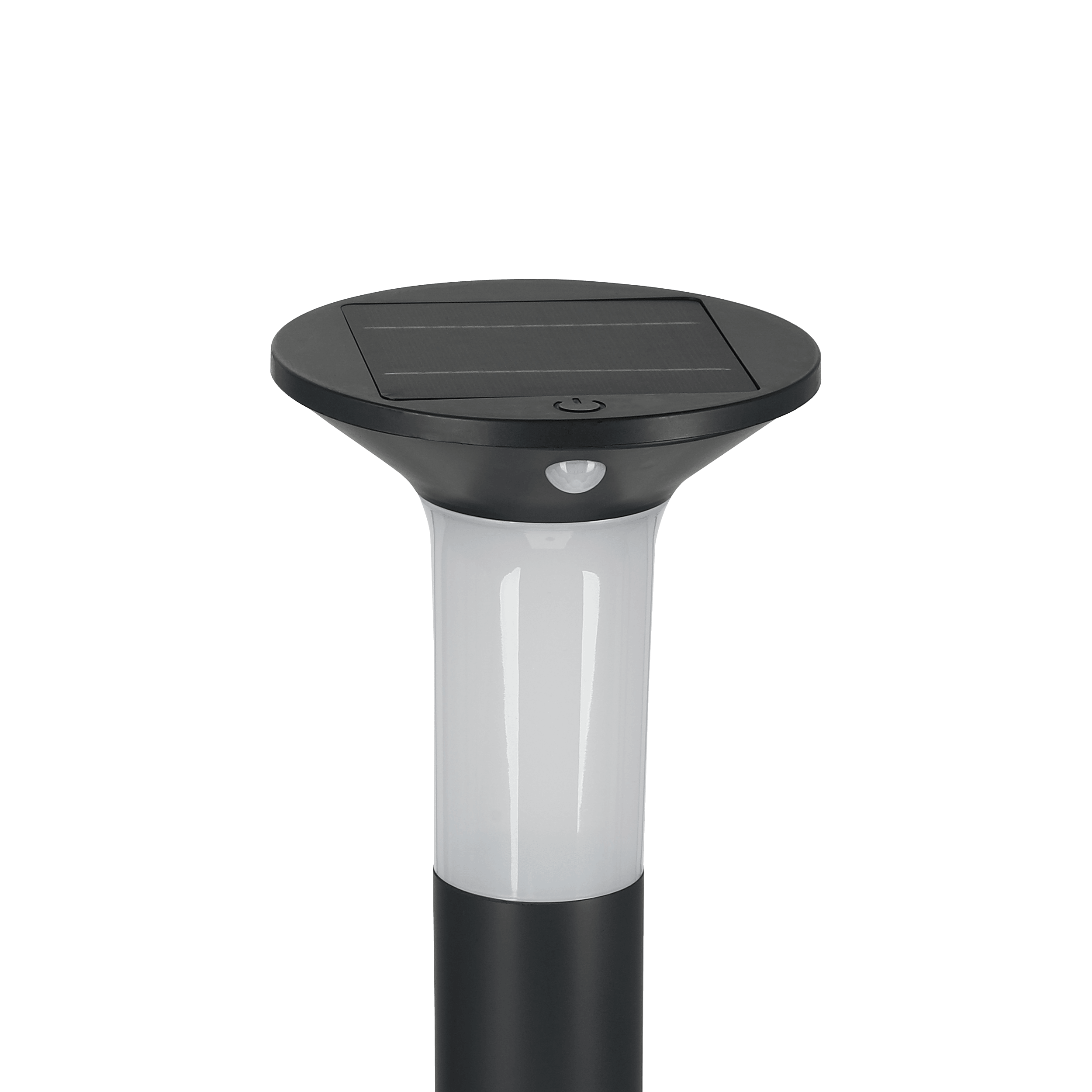 eglo corbezzola grey solar led ip44 bollard path light Hallway Lighting Close up