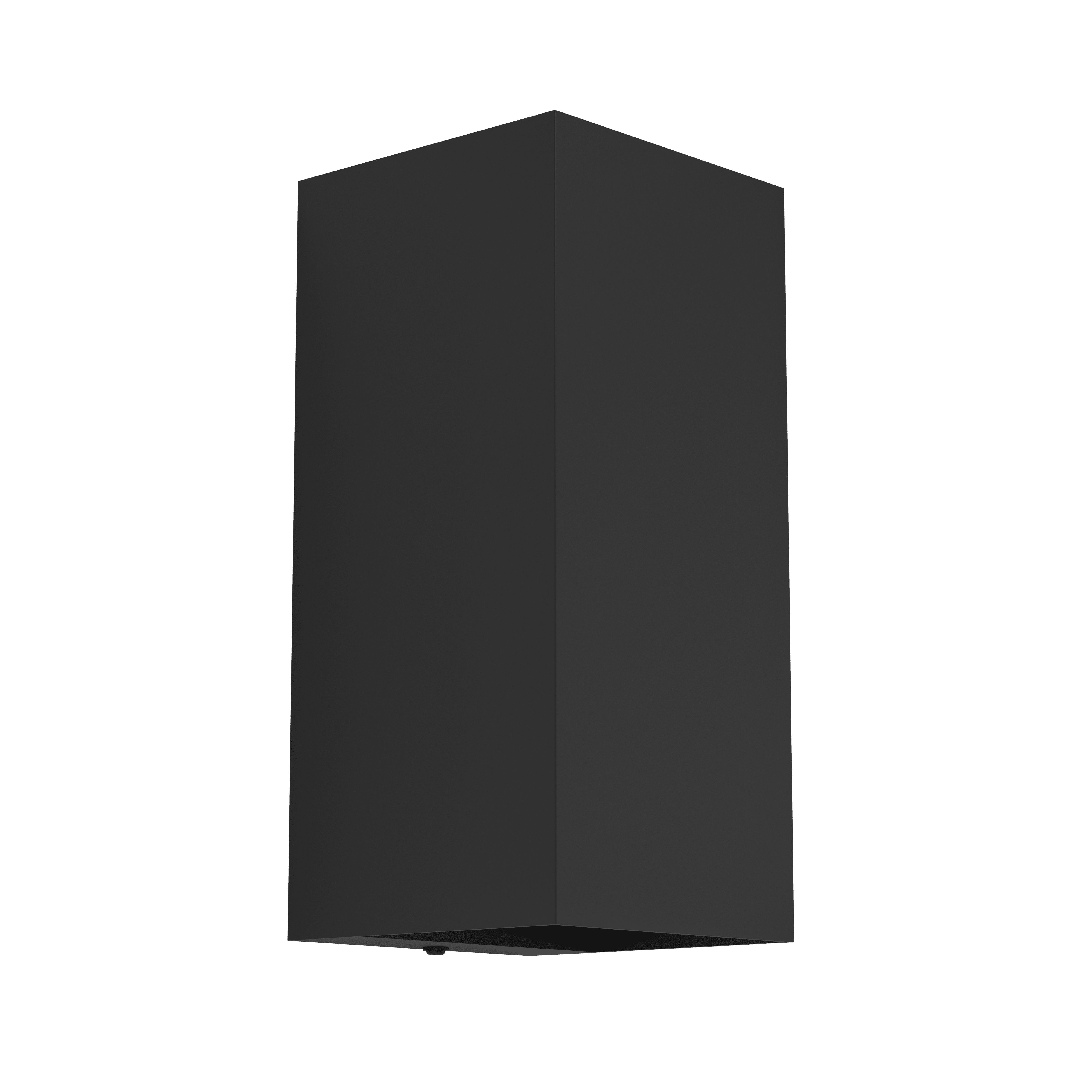 eglo eremitana black metal outdoor wall light ip55 living room close up