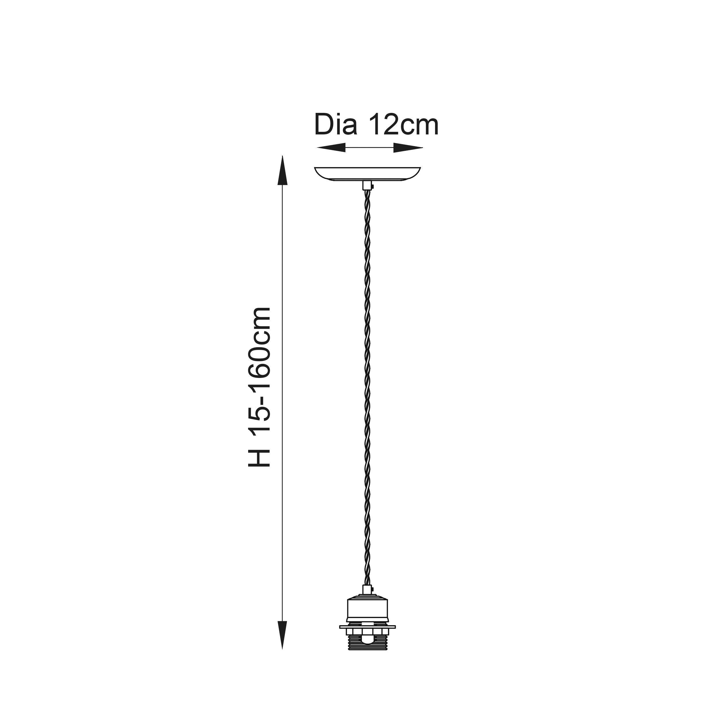 Endon Antique Brass Cable set 1 Light Pendant Ceiling Light-Ceiling Pendant Lights-Endon Lighting living room 2nd close upTiffany Lighting Direct