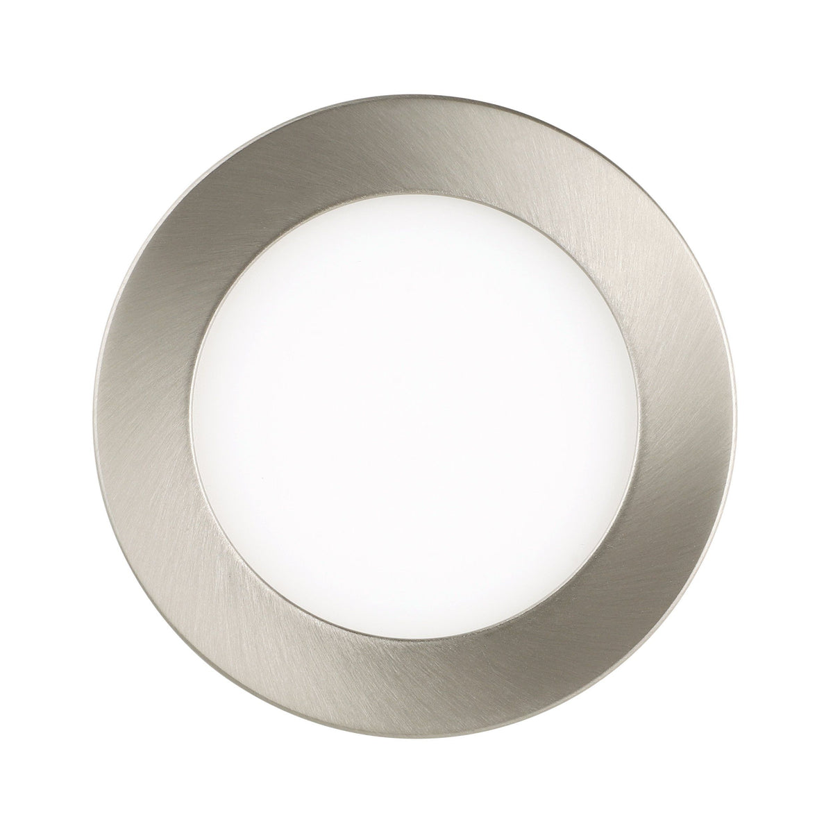 Eglo Fueva Flex Satin Nickel LED Recessed Ceiling Light - 11.7cm — additional angle