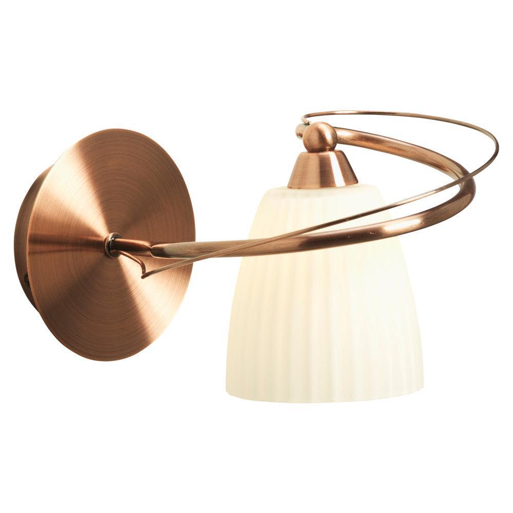Oaks Lighting Leke Copper Single Wall Light-clearance